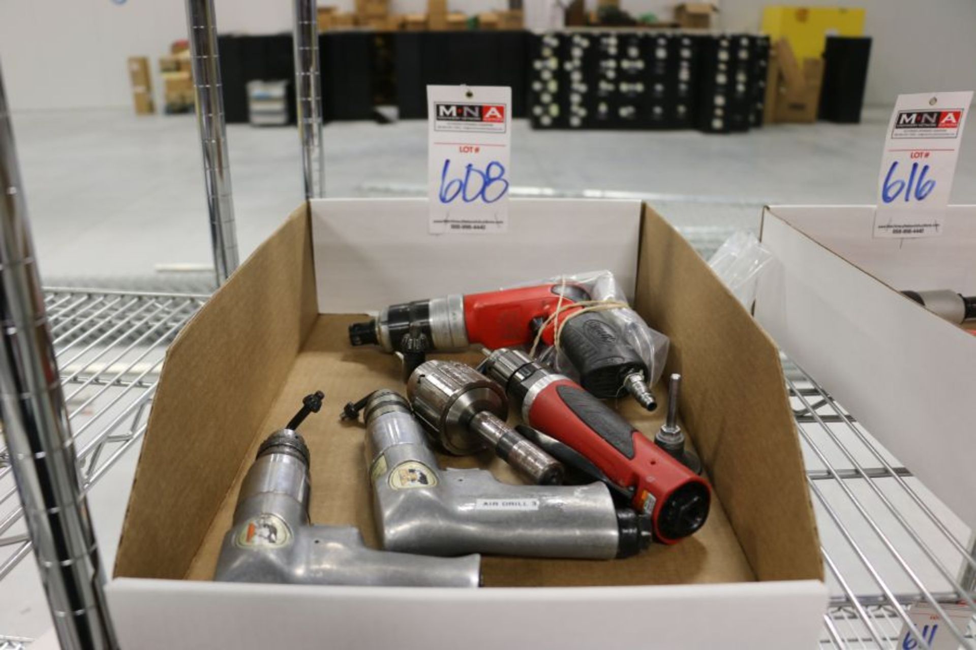 Assorted Pneumatic Drills