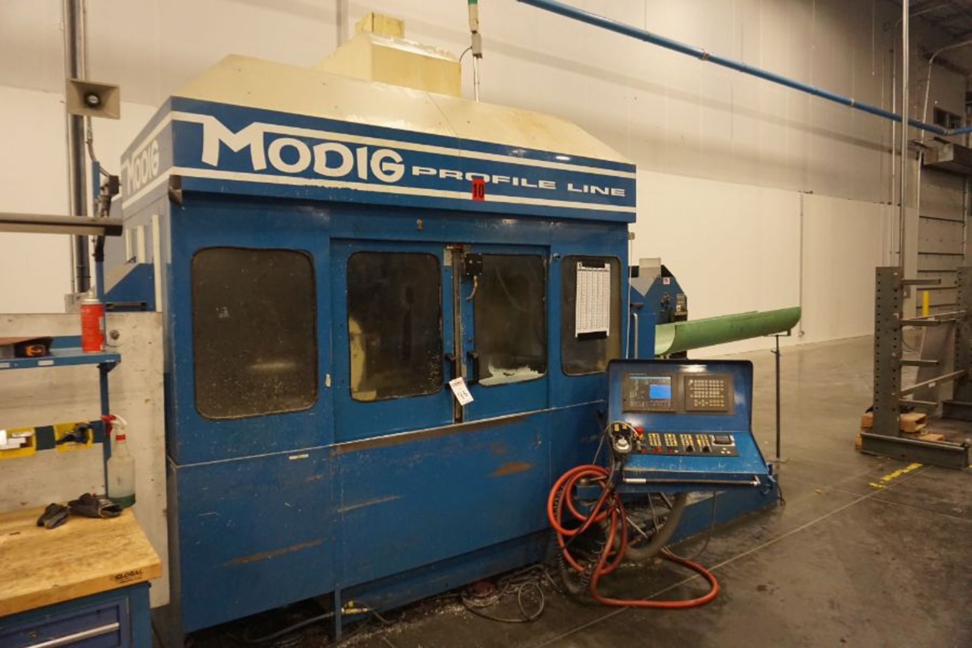 Modig MD7200, Fanuc 16M, 20K RPM, 24 ATC, CT40, s/n 960369, New 1997 - Image 11 of 17