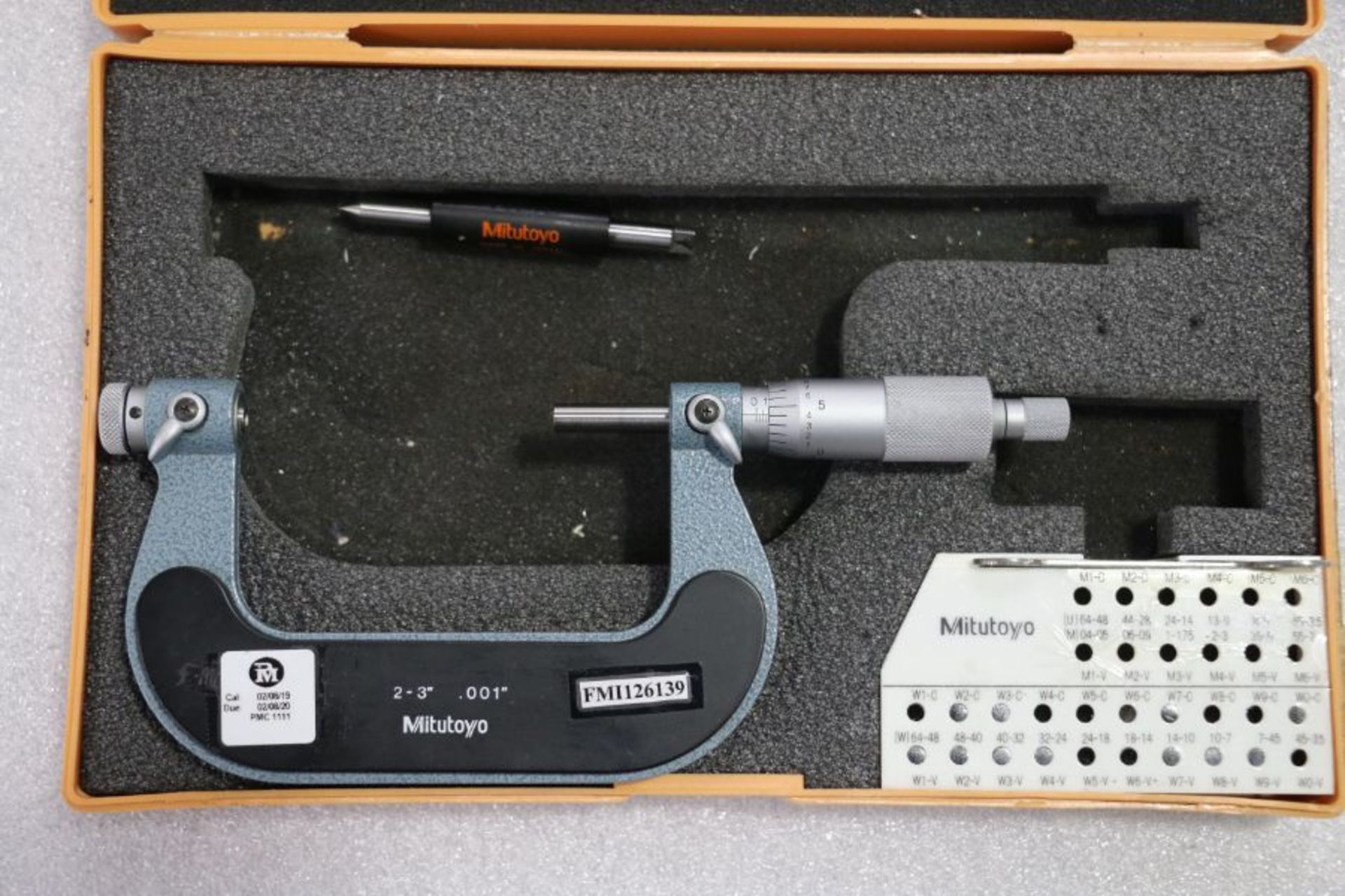 Mitutoyo 2" - 3" Pitch Micrometer - Image 2 of 3