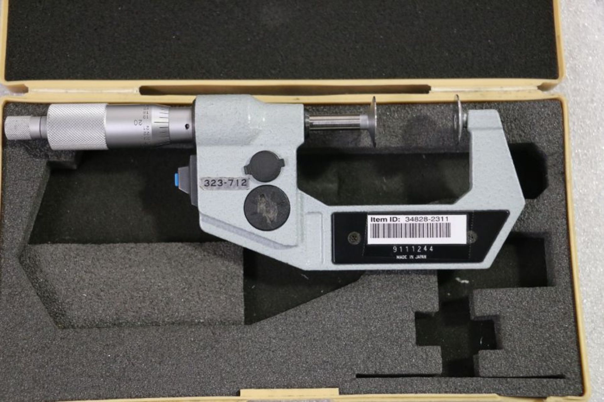 Mitutoyo 1" - 2" Flange Micrometer - Image 3 of 3