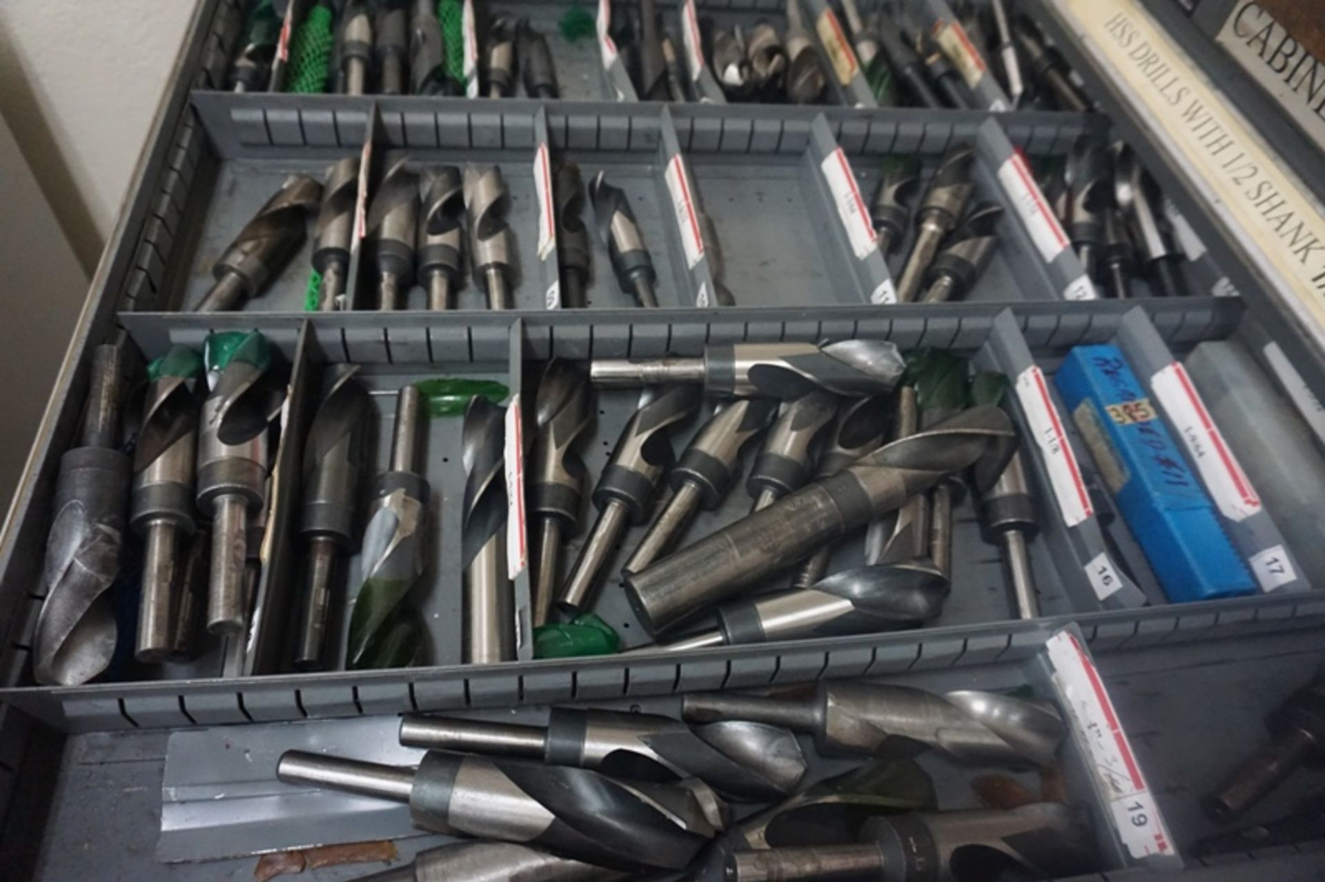 Drawer with Assorted High Speed Drills - Image 4 of 4