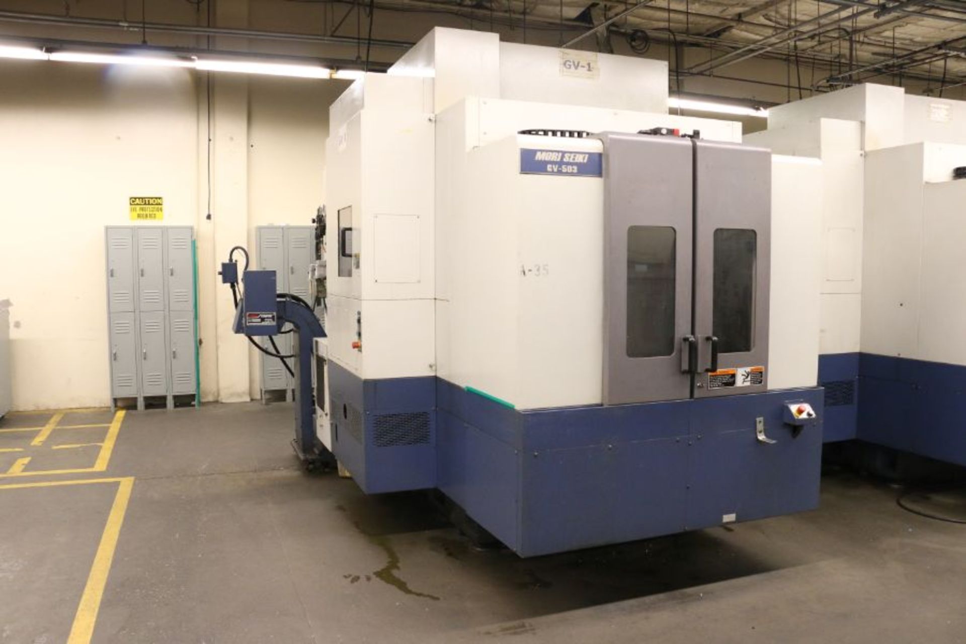 Mori-Seiki GV-503 4-Axis, MSG-803 Control, APC, 24” x 20” x 18”, 30 ATC, CTS, s/n: 9, New 1999 - Image 3 of 13