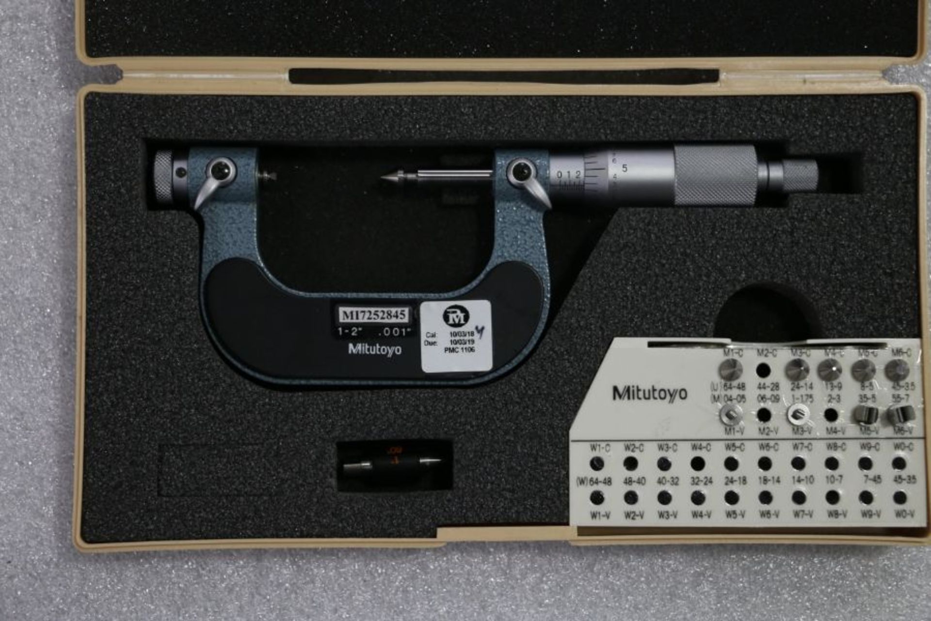 Mitutoyo 1" - 2" Pitch Micrometer