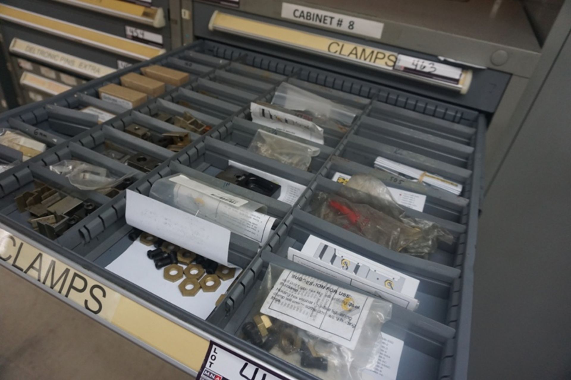 Drawer with Assorted Clamps - Image 4 of 6