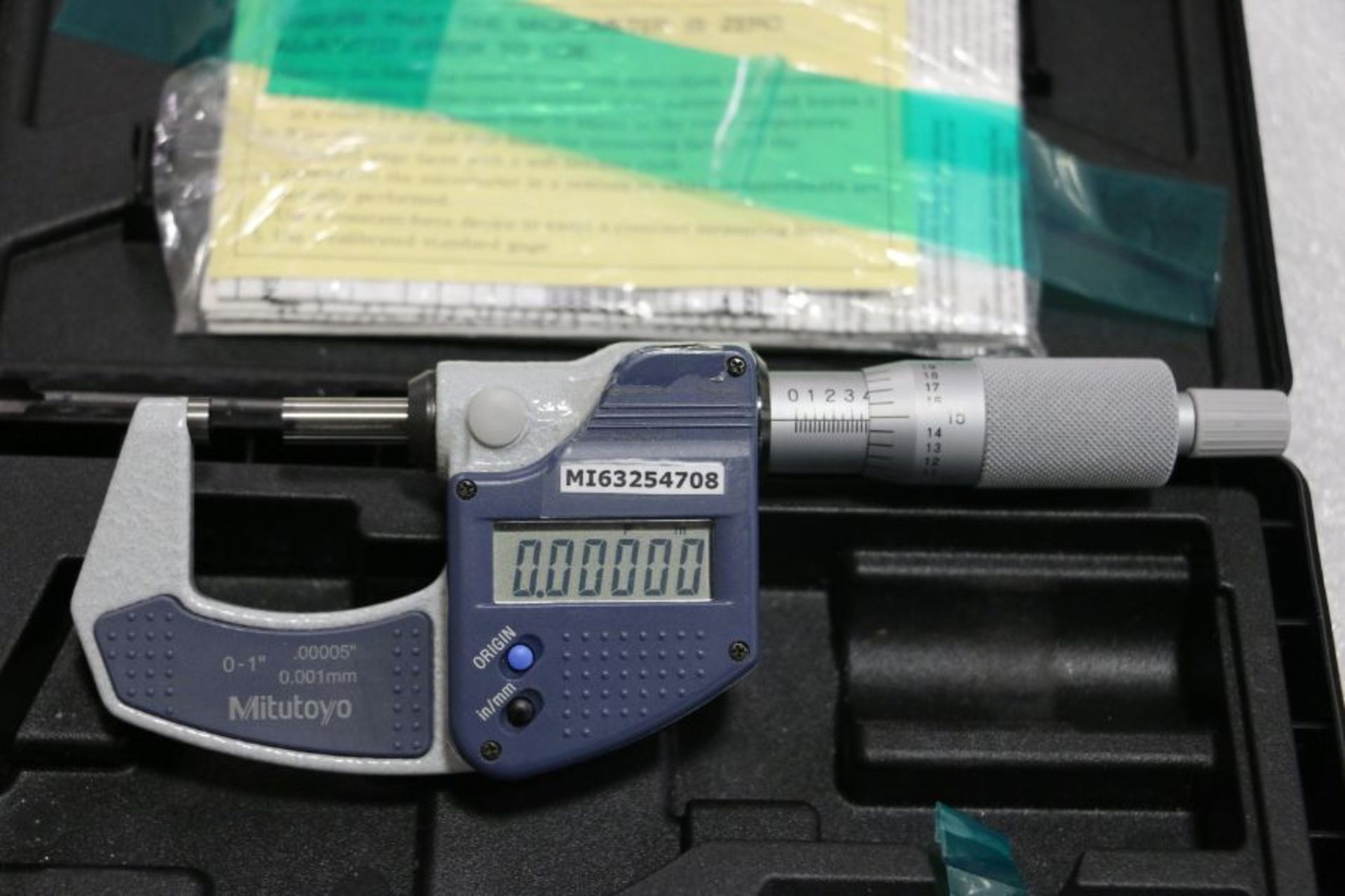 Mitutoyo 0" - 1" Digital Micrometer - Image 3 of 3