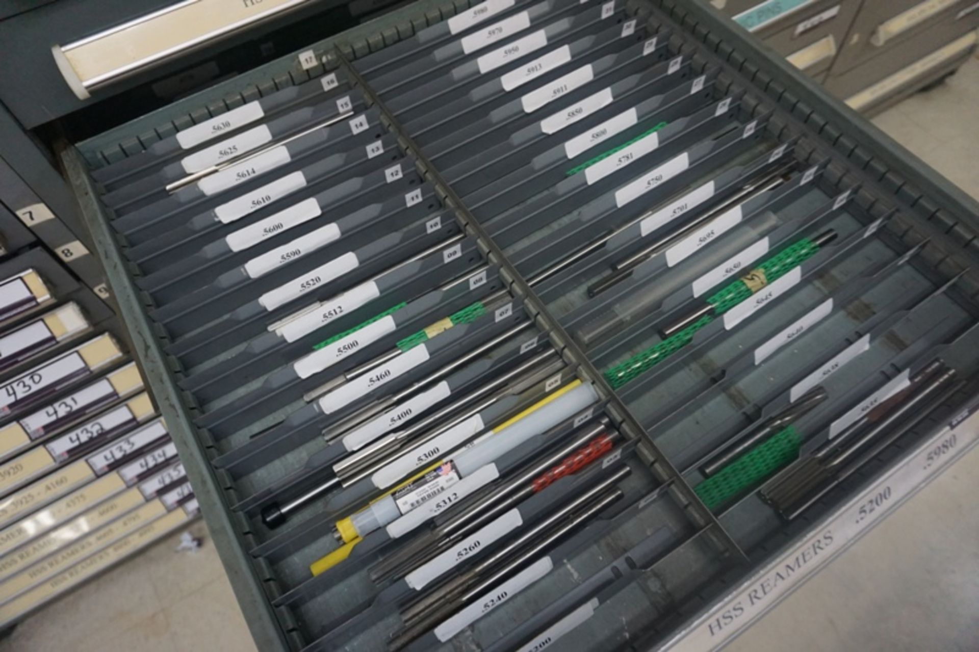 Drawer with Assorted High Speed Reamers - Image 4 of 7