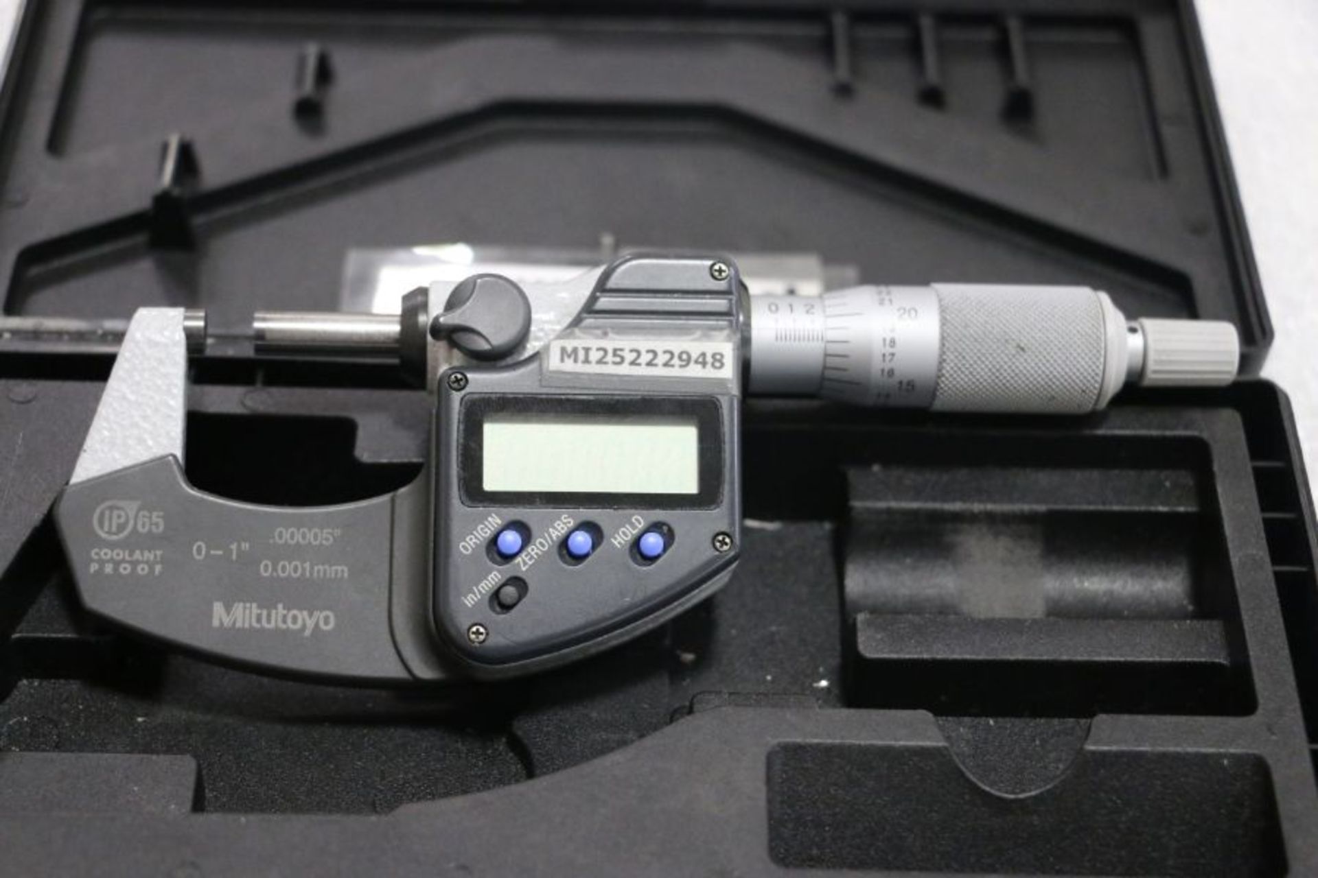 Mitutoyo 0" - 1" Digital Micrometer - Image 3 of 3