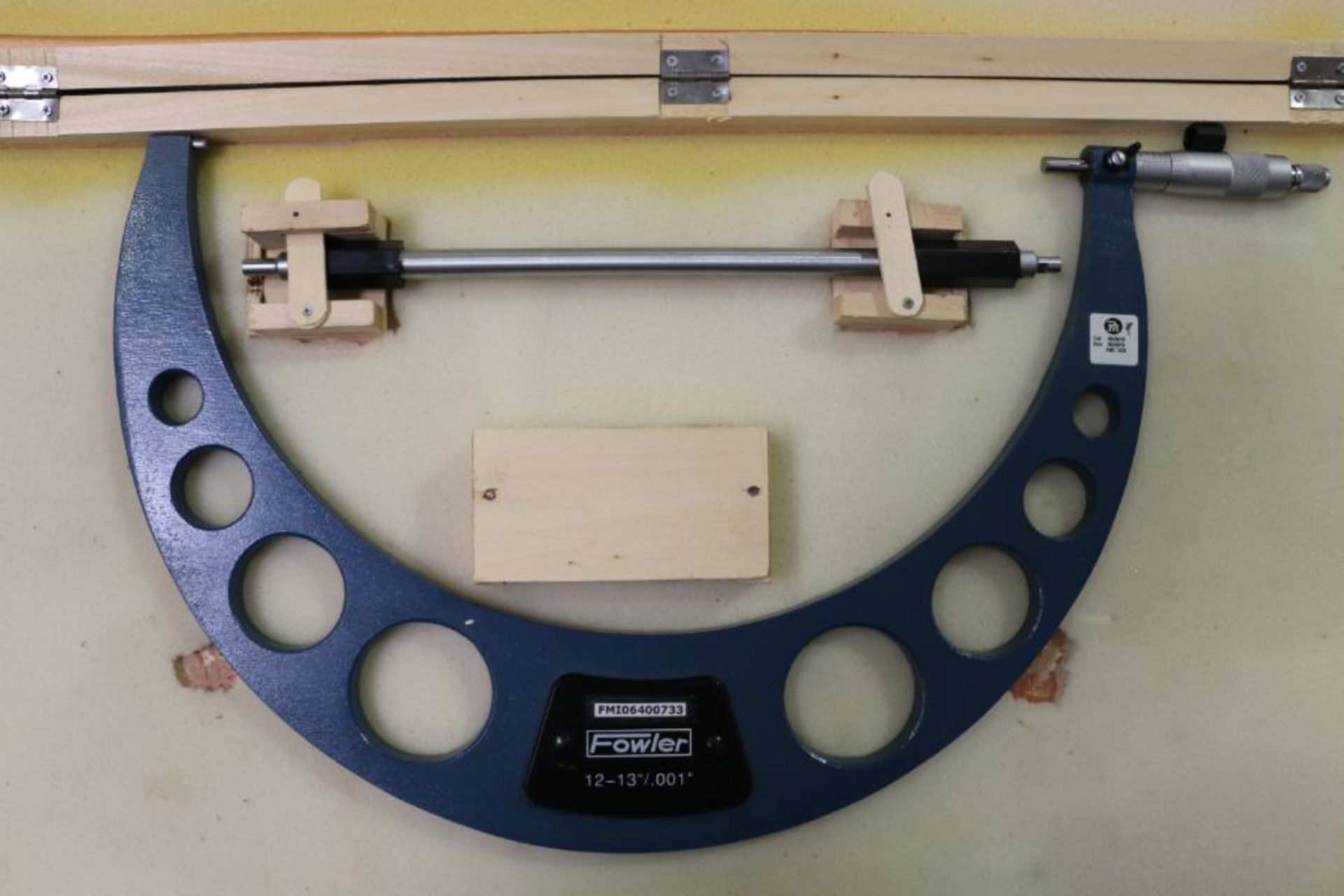 Fowler 12" - 13" Outside Micrometer - Image 3 of 3