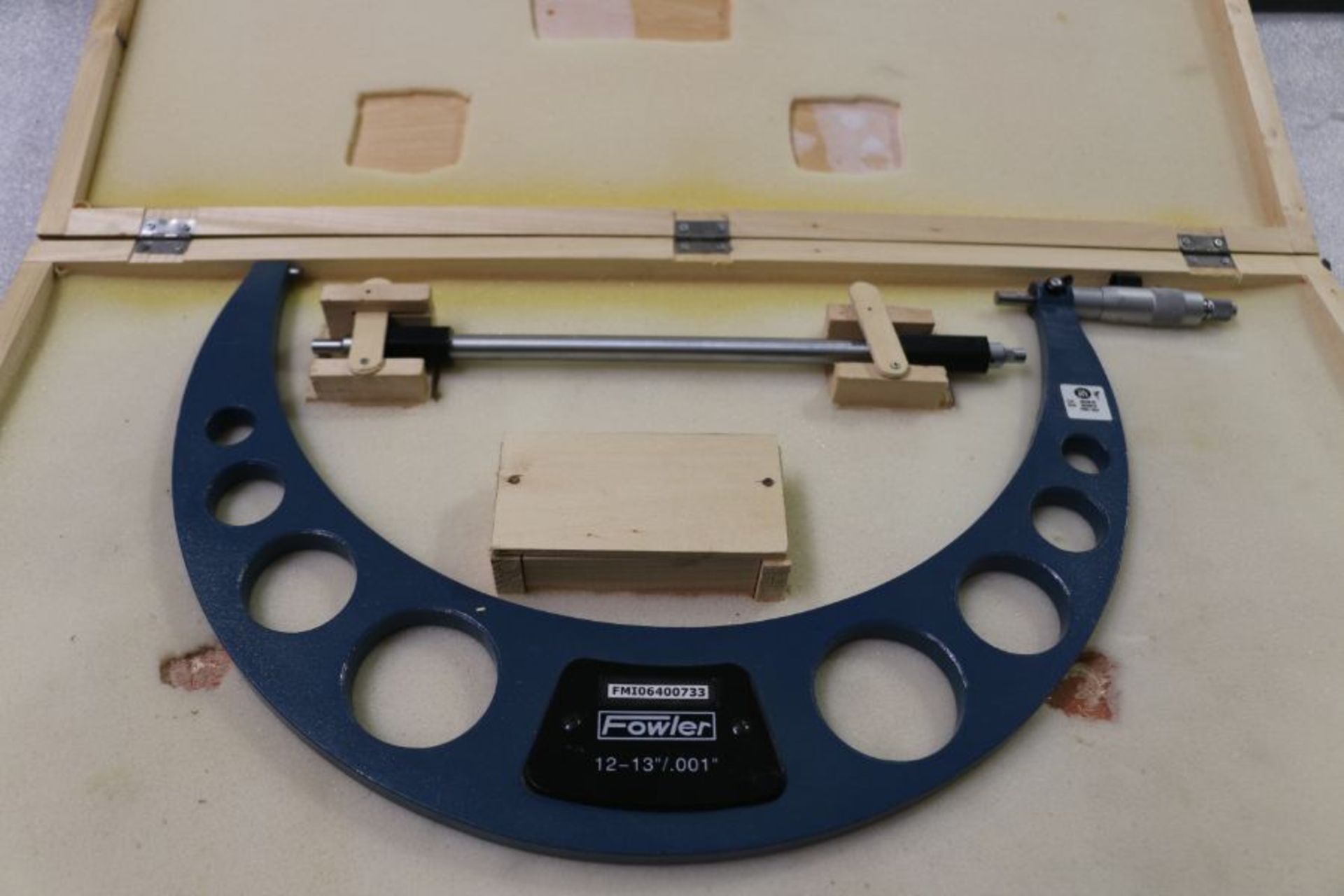 Fowler 12" - 13" Outside Micrometer - Image 2 of 3