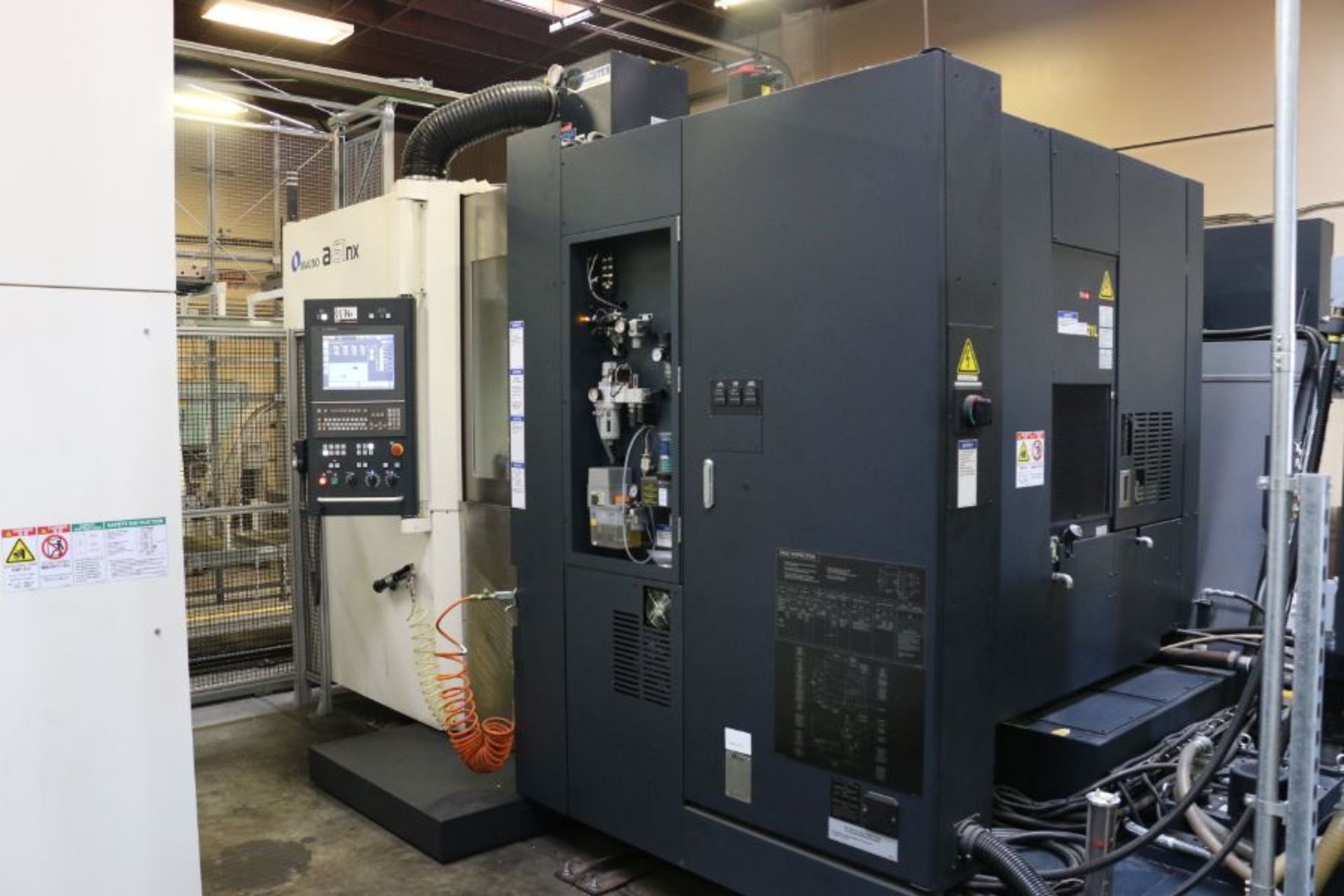 Makino a61nx Super GI.5 Controls, 20" sq. pallets, 14k rpm, CAT 40, High column, 218 ATC, HP CTS, - Image 2 of 6