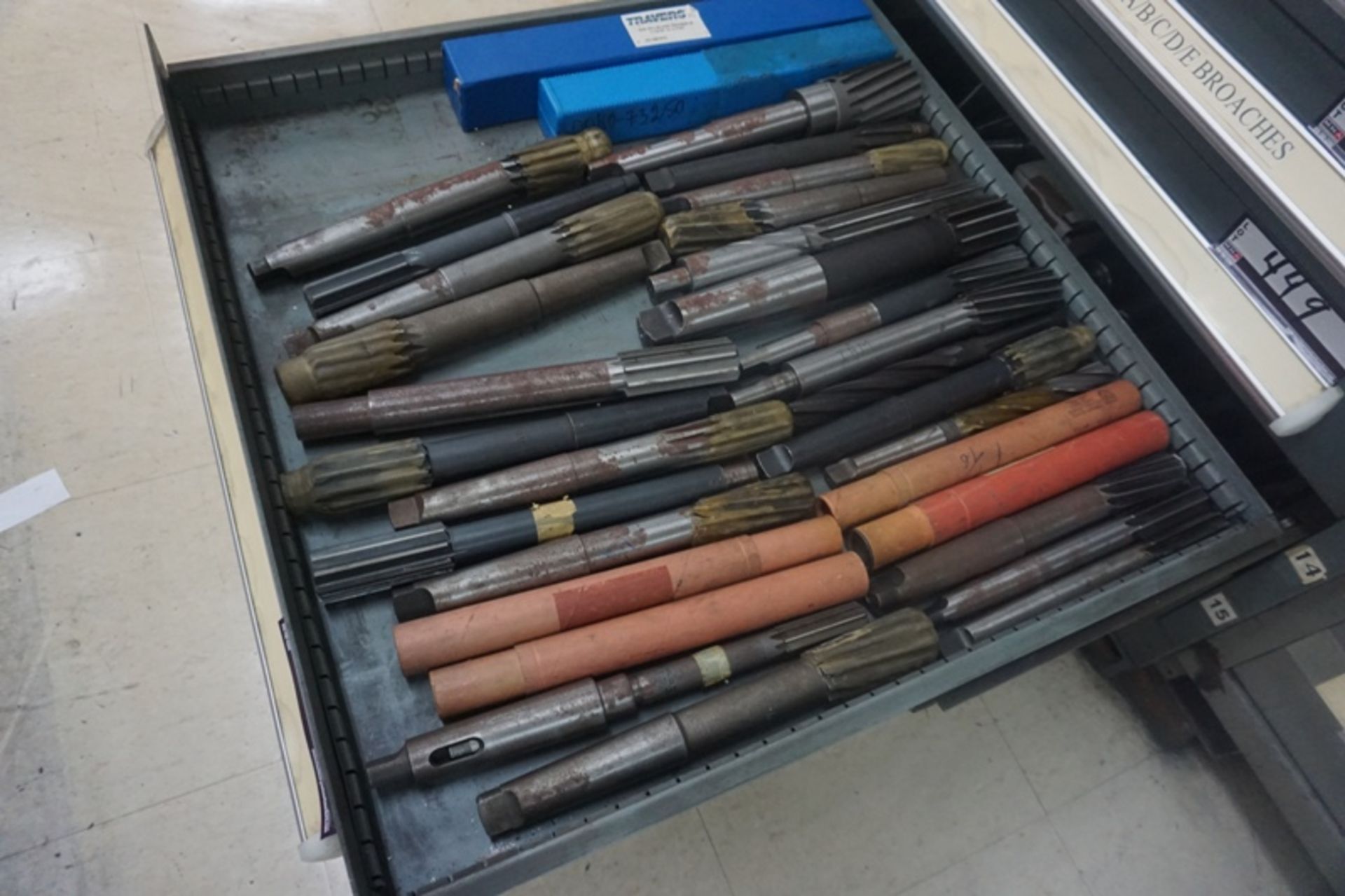 Drawer with Assorted High Speed Reamers - Image 2 of 4