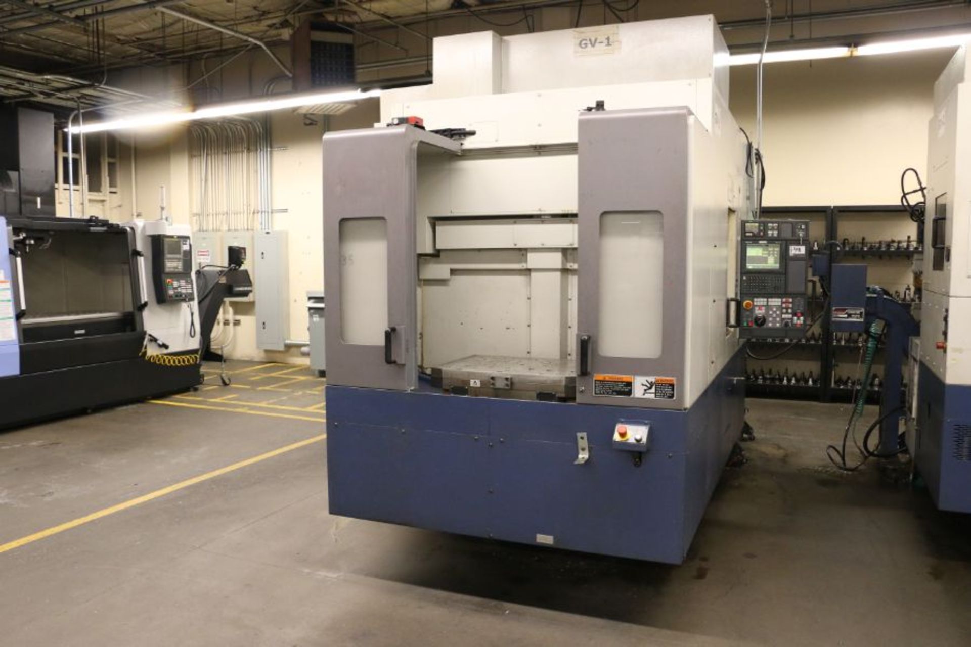 Mori-Seiki GV-503 4-Axis, MSG-803 Control, APC, 24” x 20” x 18”, 30 ATC, CTS, s/n: 9, New 1999 - Image 5 of 13