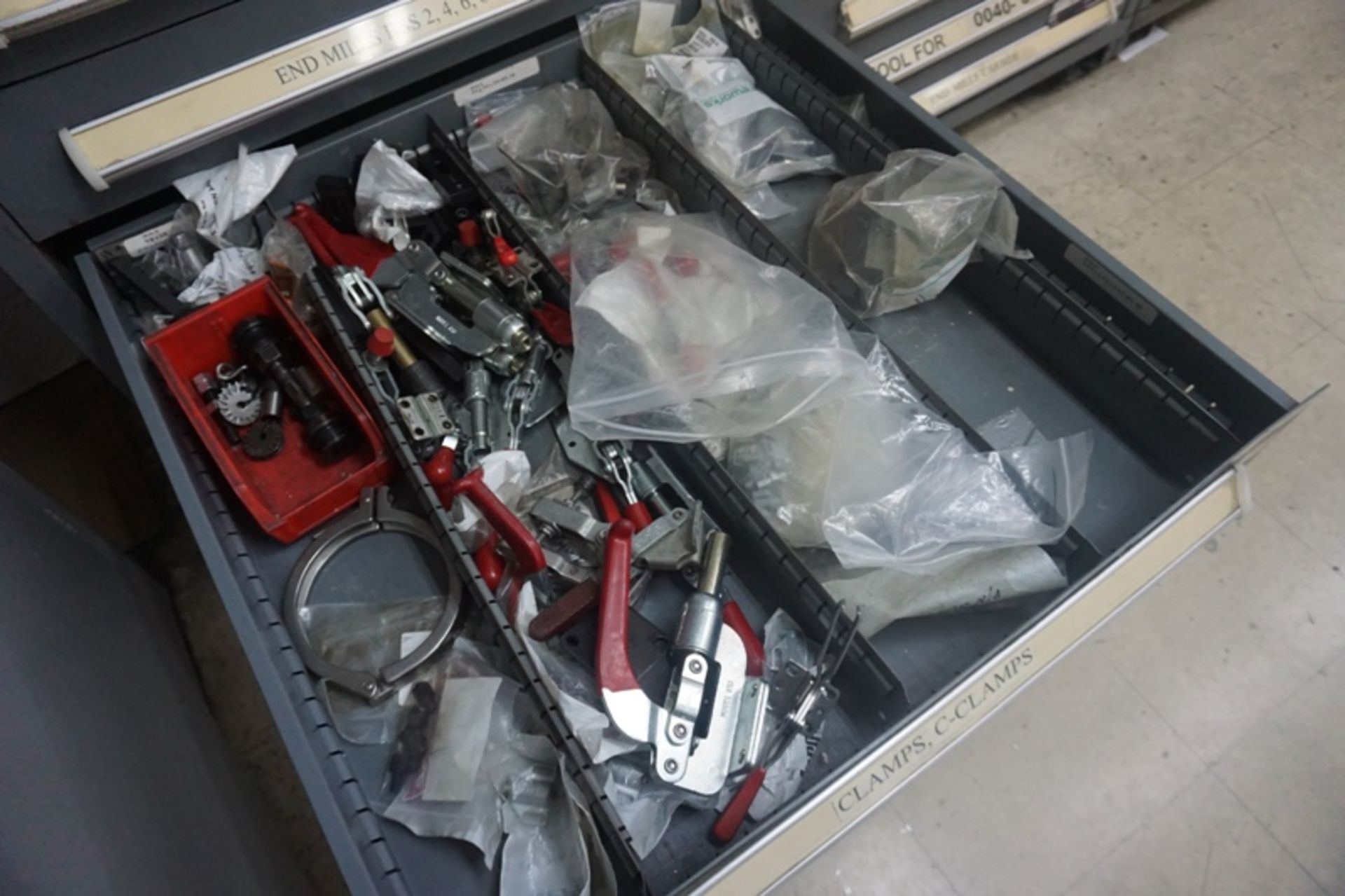 Drawer with Assorted Clamps - Image 2 of 5