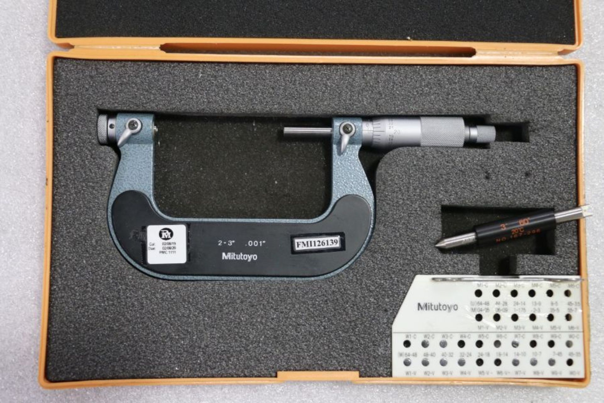 Mitutoyo 2" - 3" Pitch Micrometer