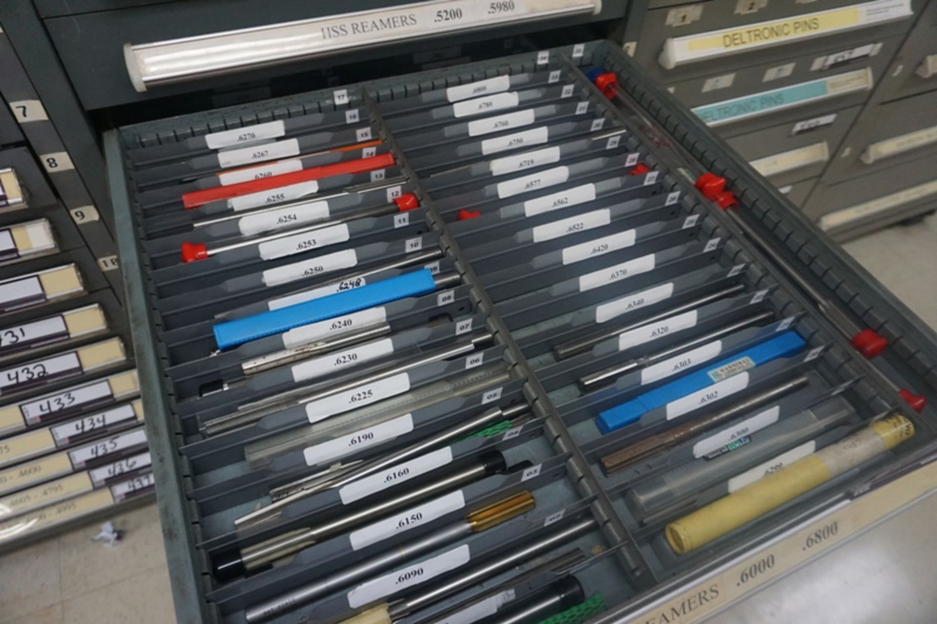 Drawer with Assorted High Speed Reamers - Image 7 of 7