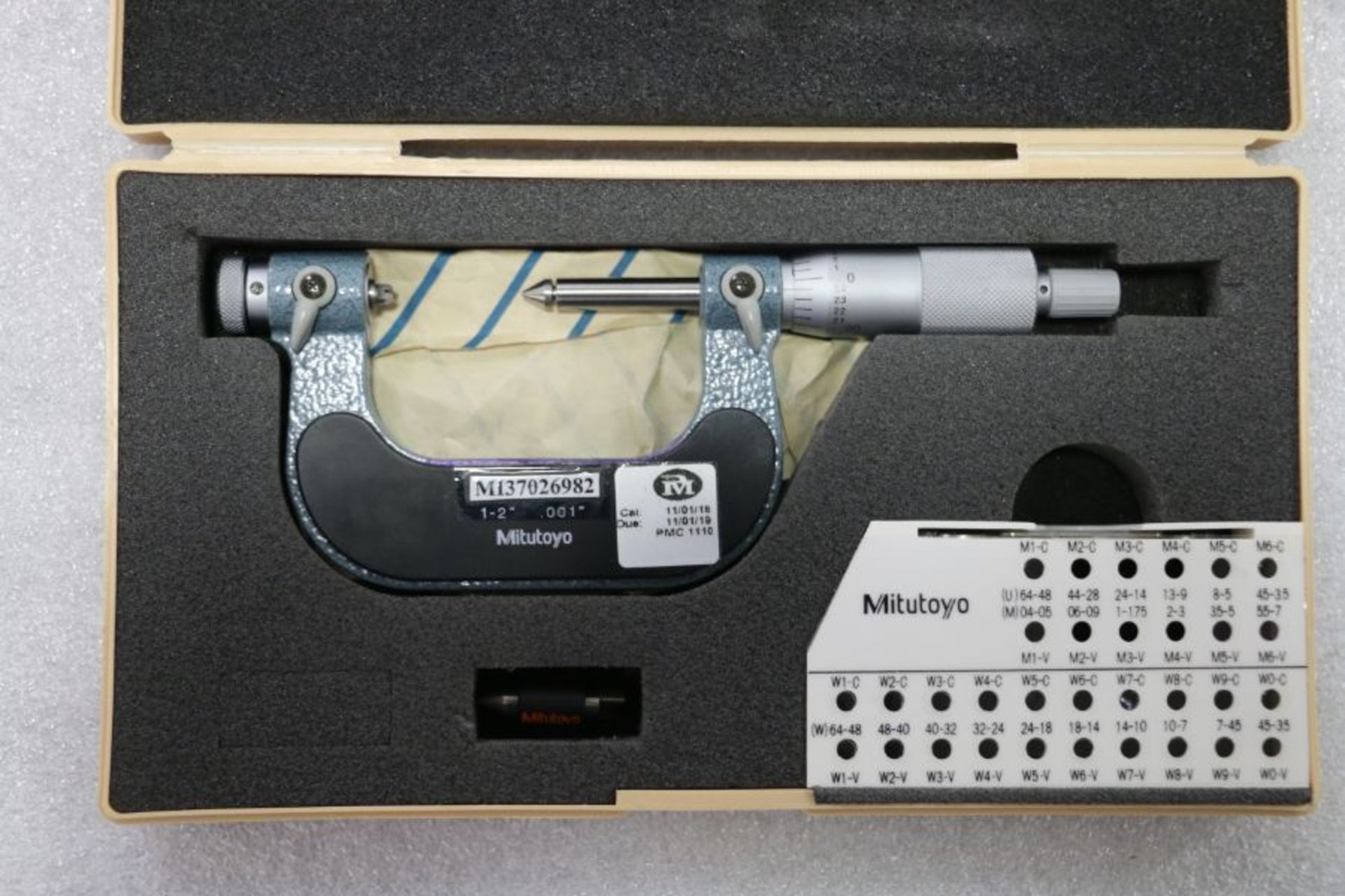 Mitutoyo 1" - 2" Pitch Micrometer