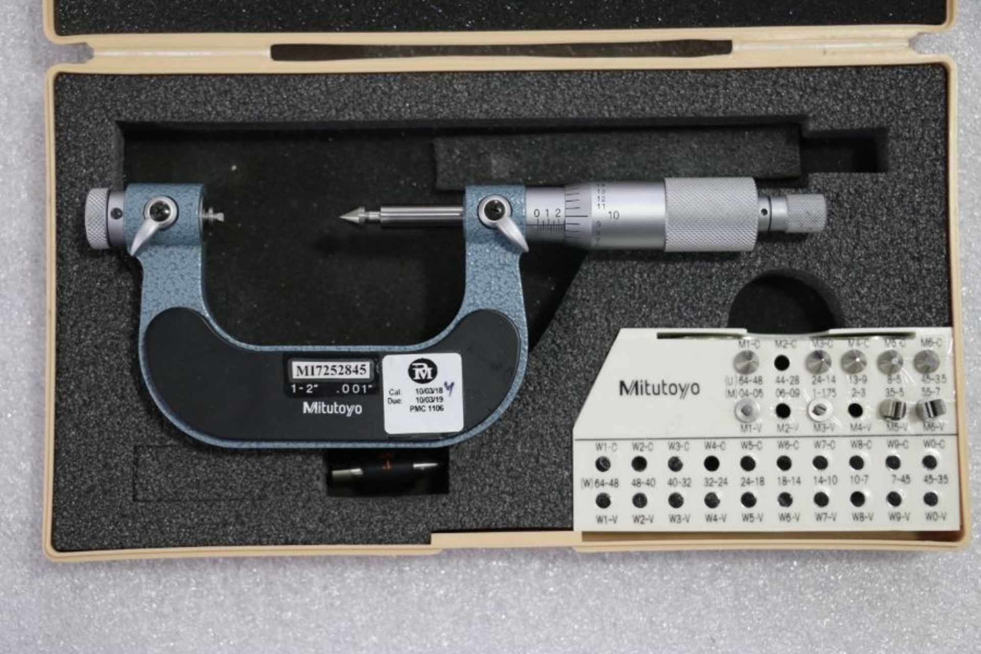 Mitutoyo 1" - 2" Pitch Micrometer - Image 2 of 3