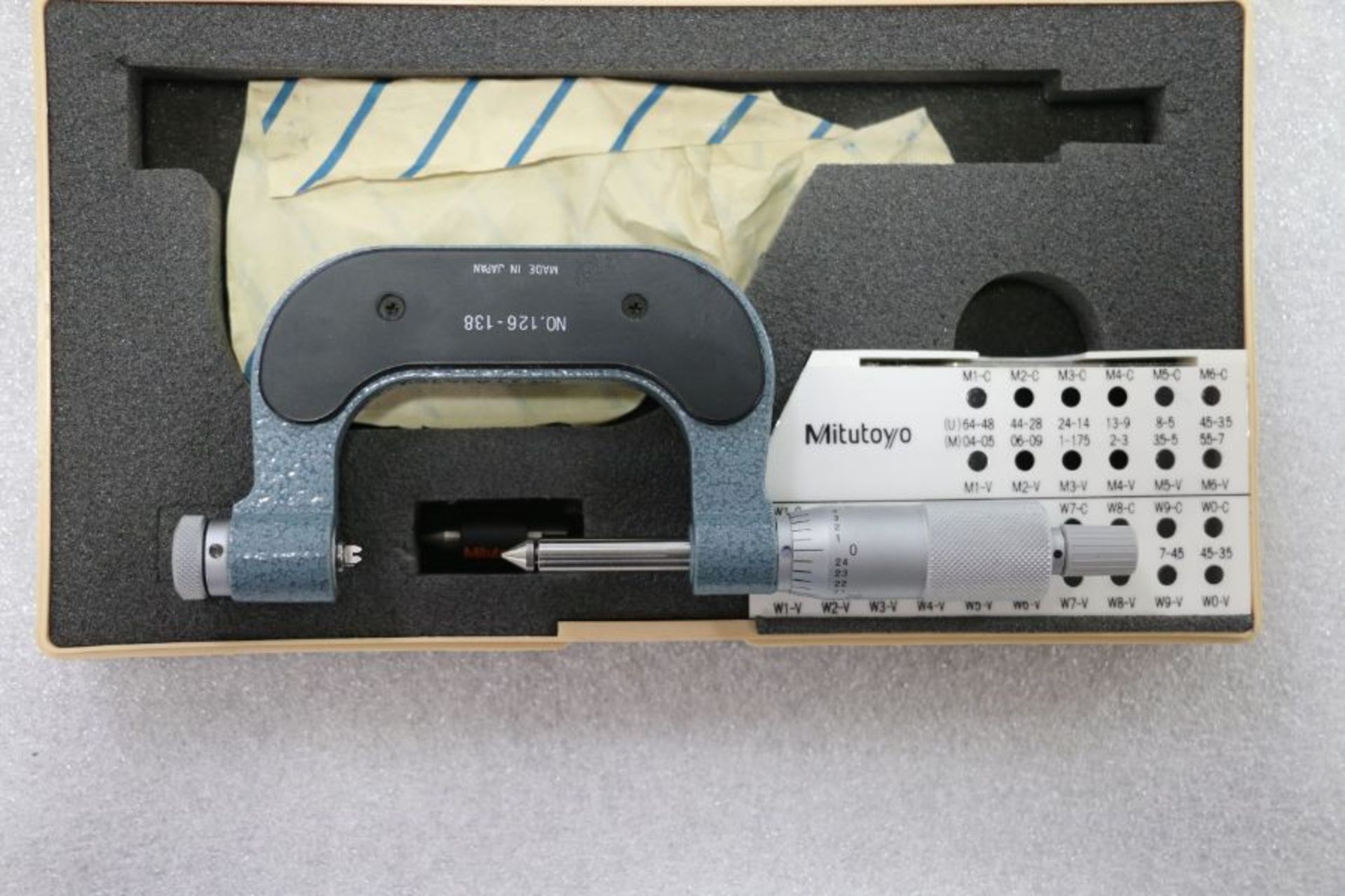 Mitutoyo 1" - 2" Pitch Micrometer - Image 3 of 3