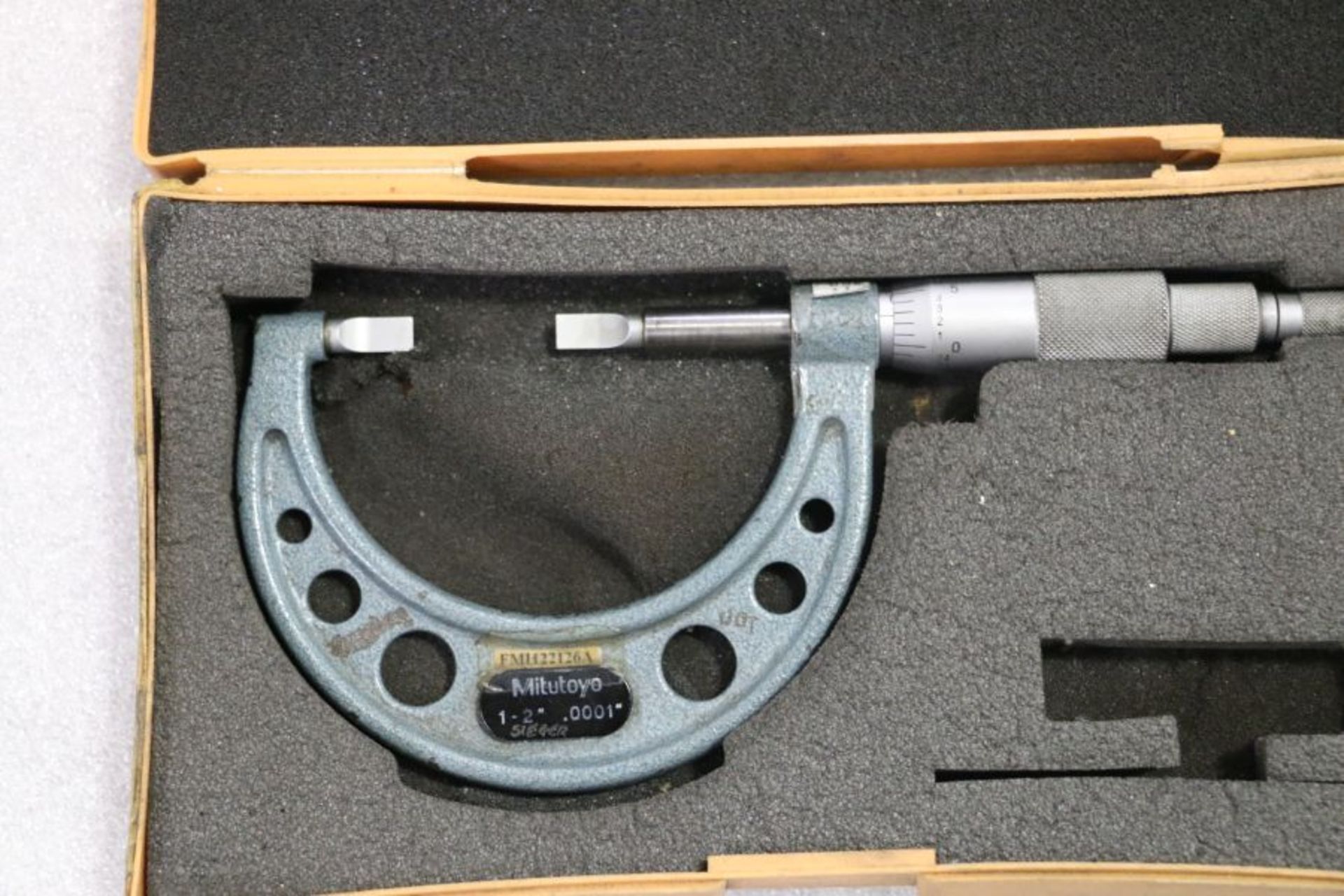 Mitutoyo 1" - 2" Blade Micrometer