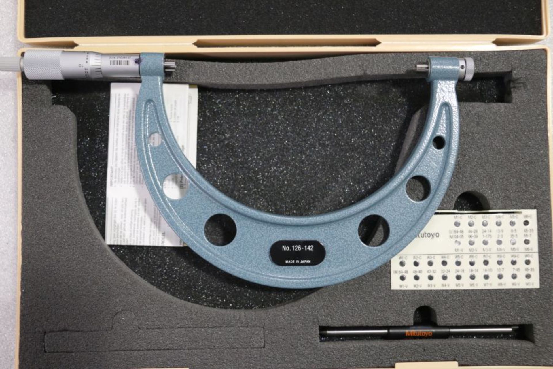 Mitutoyo 5" - 6" Pitch Micrometer - Image 2 of 3