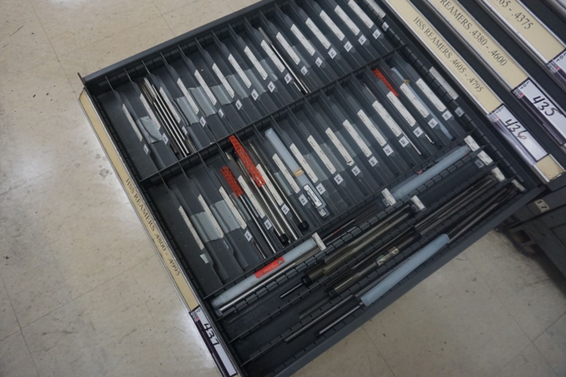 Drawer with Assorted High Speed Reamers - Image 3 of 5