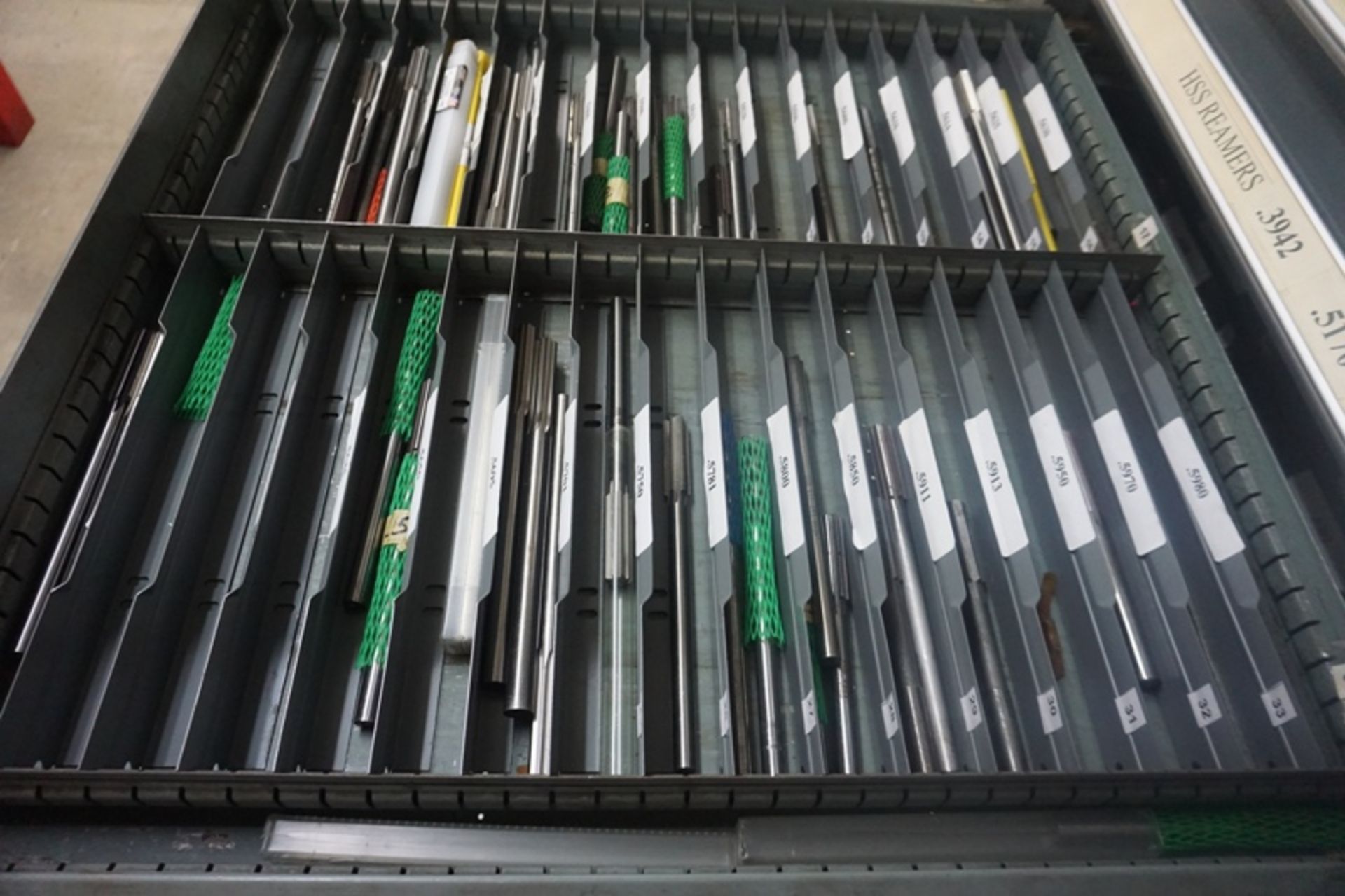 Drawer with Assorted High Speed Reamers - Image 2 of 7