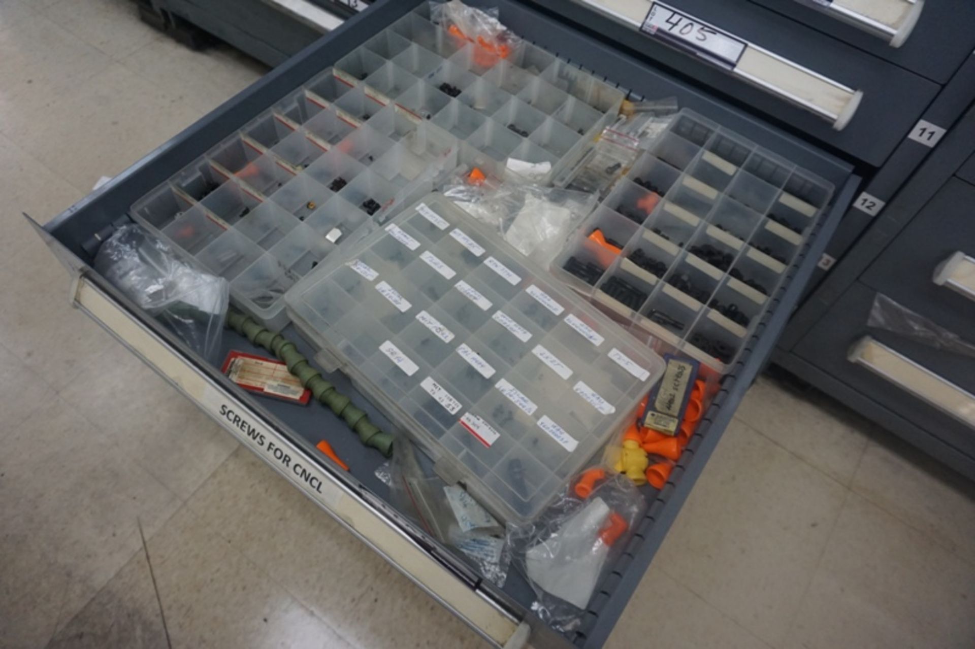 Drawer with Assorted Screws for CNCL