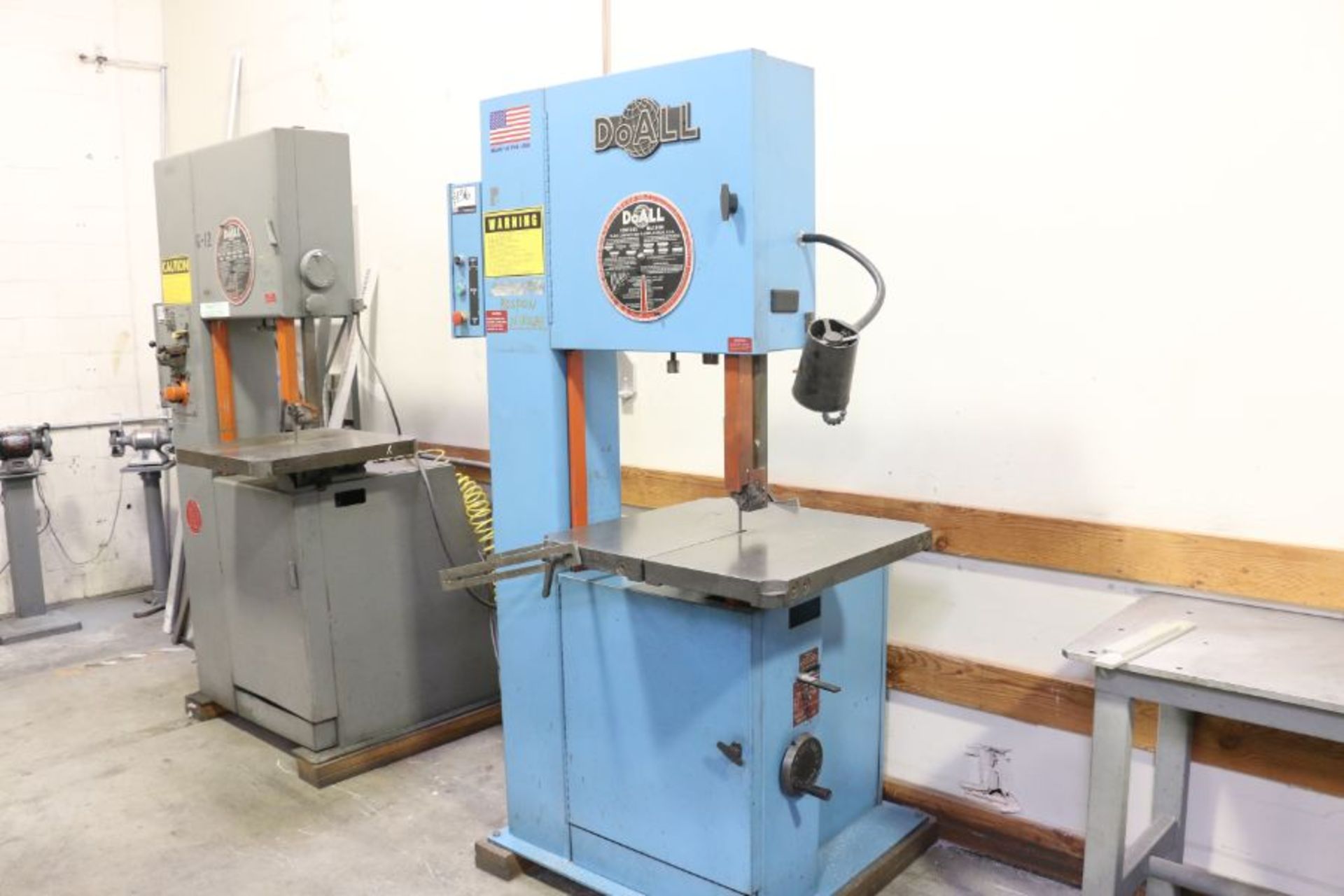 DoAll 2013-V Vertical Bandsaw, 154" Blade, s/n 500=012531, New 2001 - Image 4 of 5