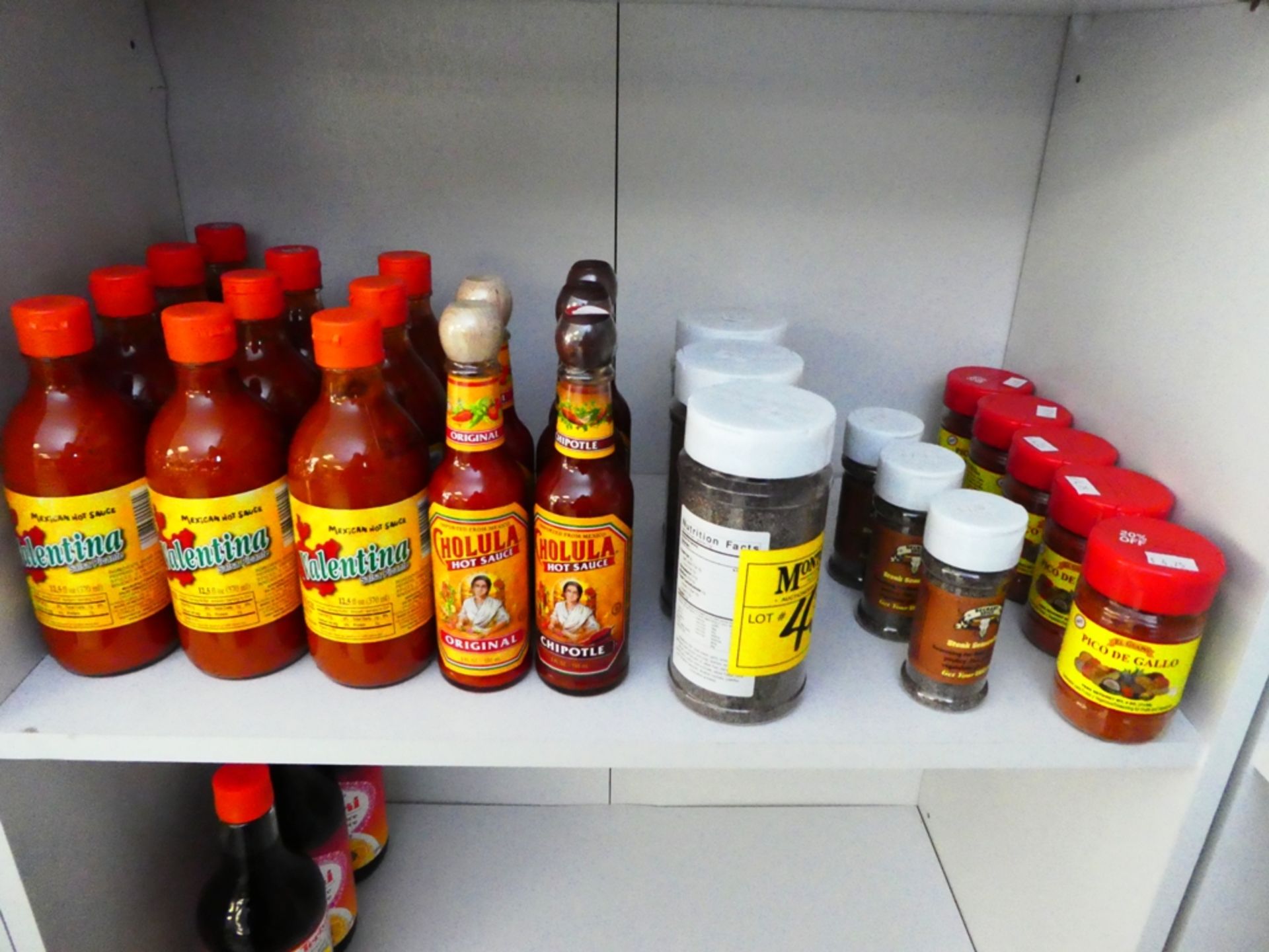 MEXICAN HOT SAUSES, STEAK SEASONINGS, VEGETABLE SEASONINGS