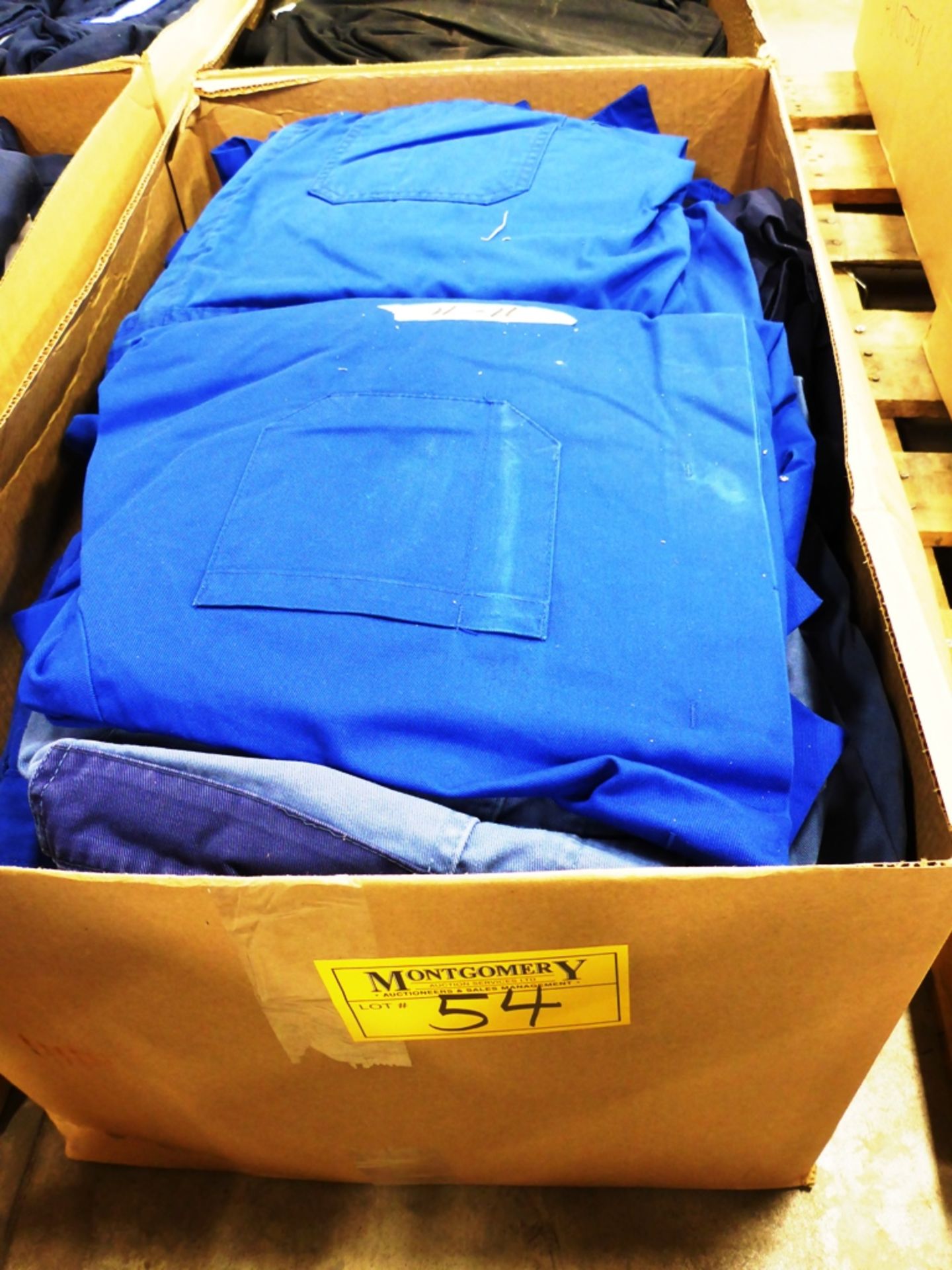 L/O ASST. IND. COVERALLS & SMOCKS - 38 42R 48R - ROYAL BLUE