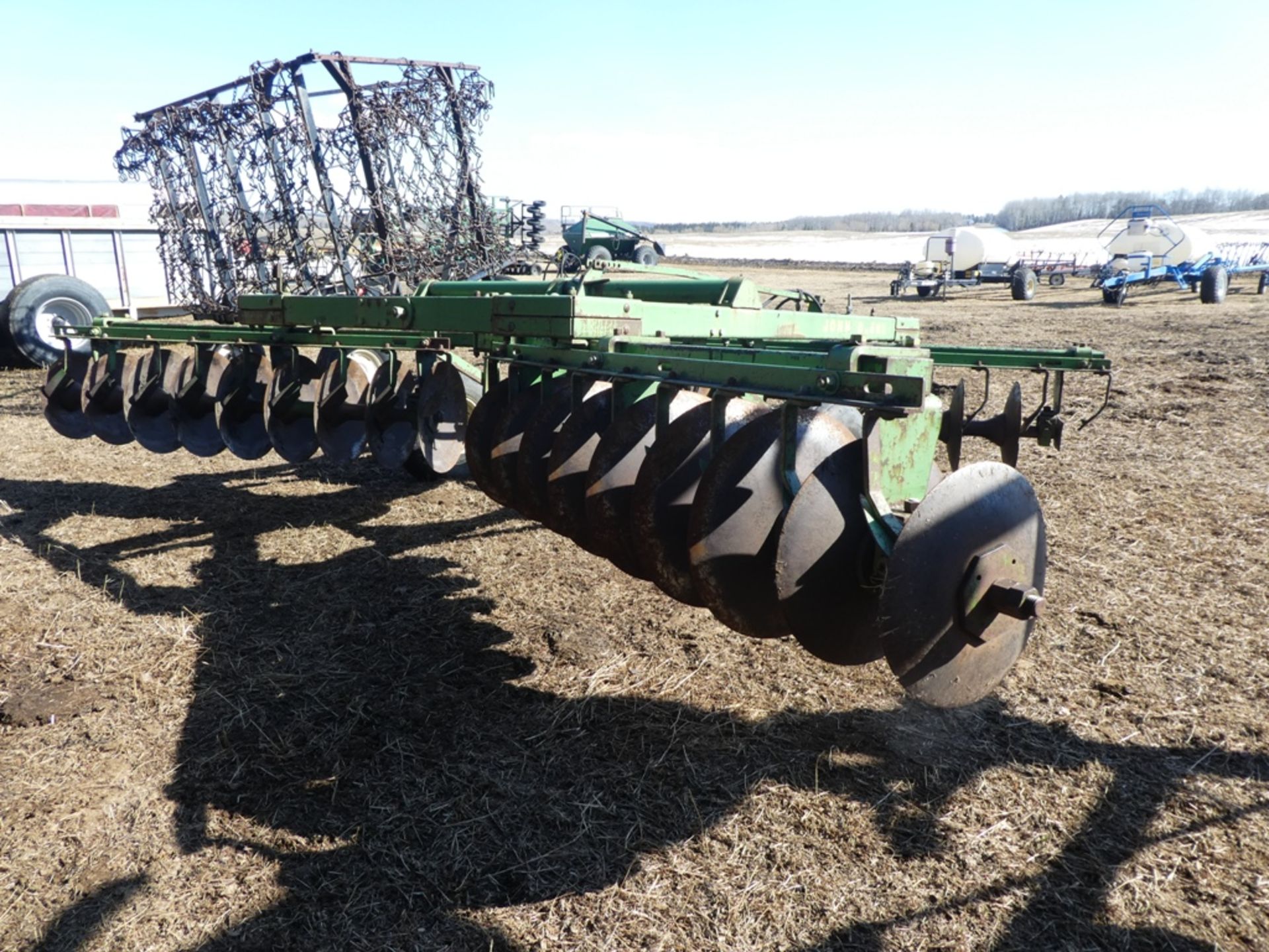 JOHN DEERE 16' FIELD DISC W/22" BLADES S/N 11327 - Image 2 of 2