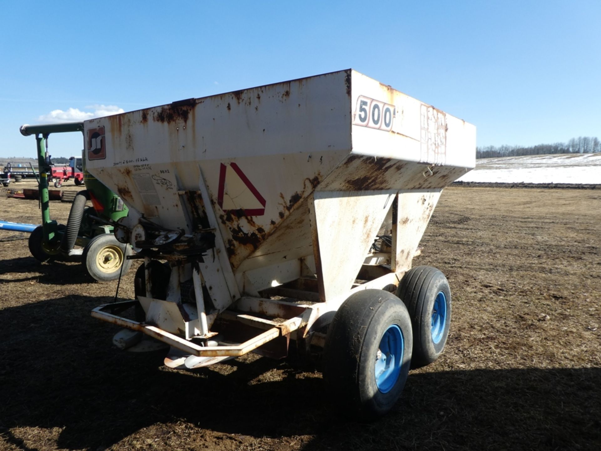 S500 4 TONNE T/A FERTILZIER SPREADER W/ 540 PTO S/N 53534 - Image 3 of 3