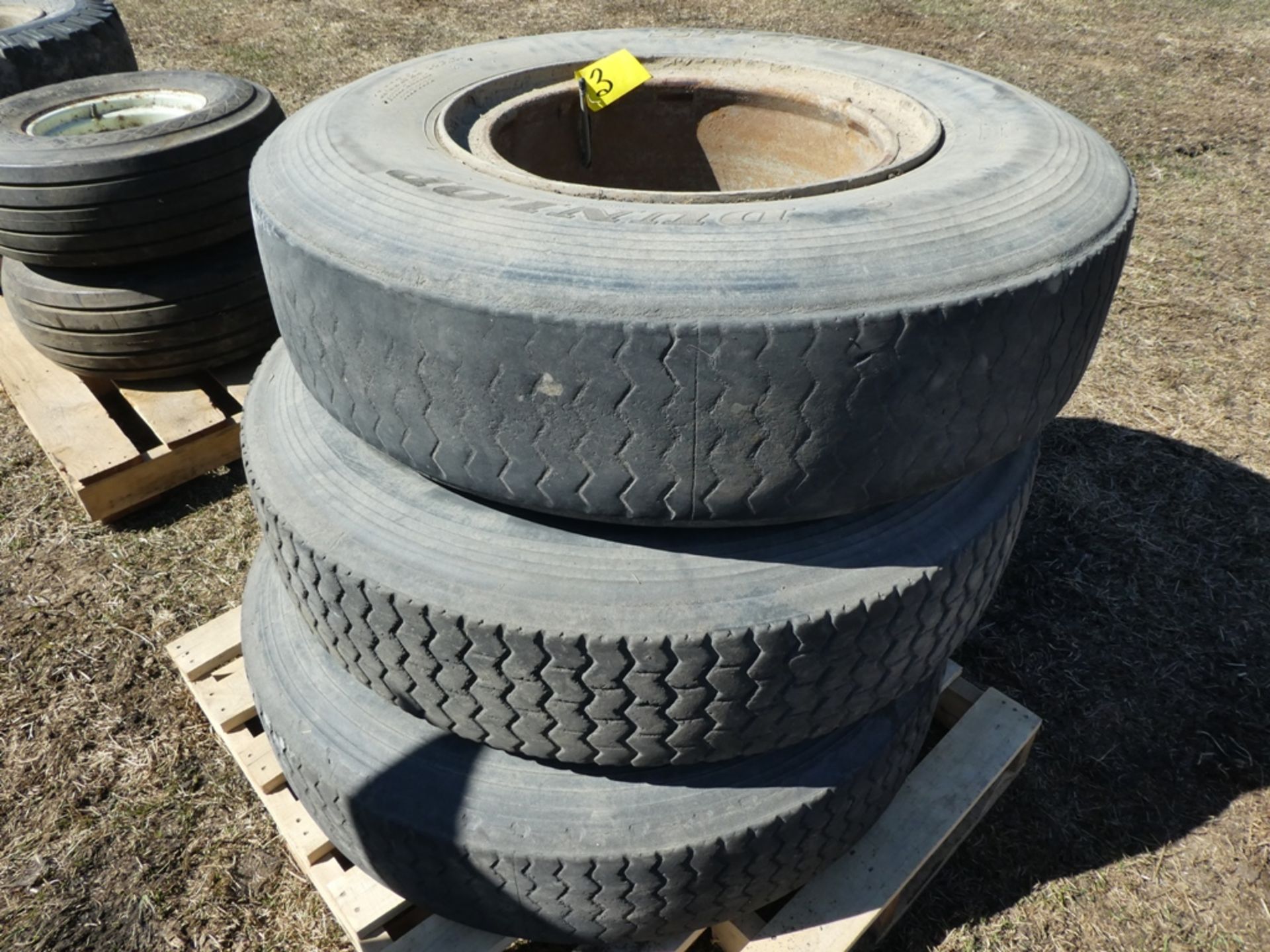 310.00R-20 TRUCK TIRES & RIMS - Image 2 of 2