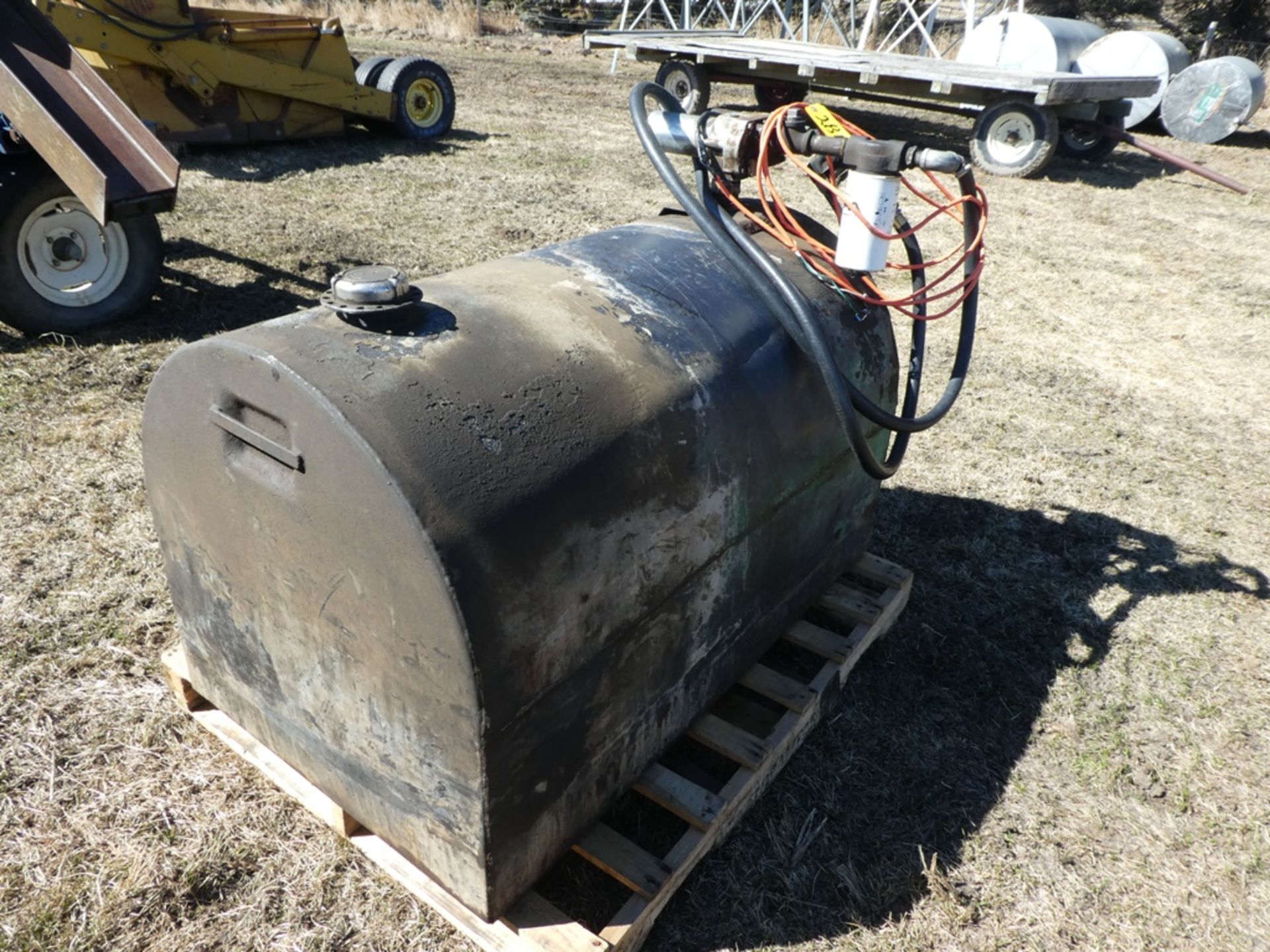 FUEL SLIP TANK W/ 12V TRANSFER PUMP - Image 2 of 2