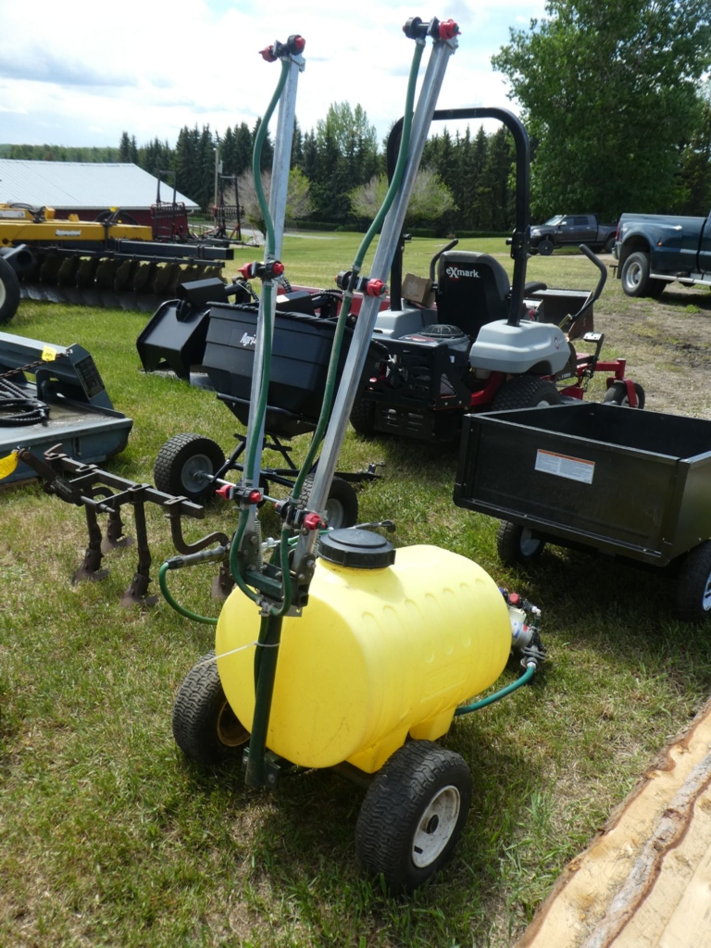 ALL-SPRAY GARDEN ESTATE SPRAYER 20 US GAL W/ BOOM & WAND SPRAYER & 12V PUMP - Image 2 of 2