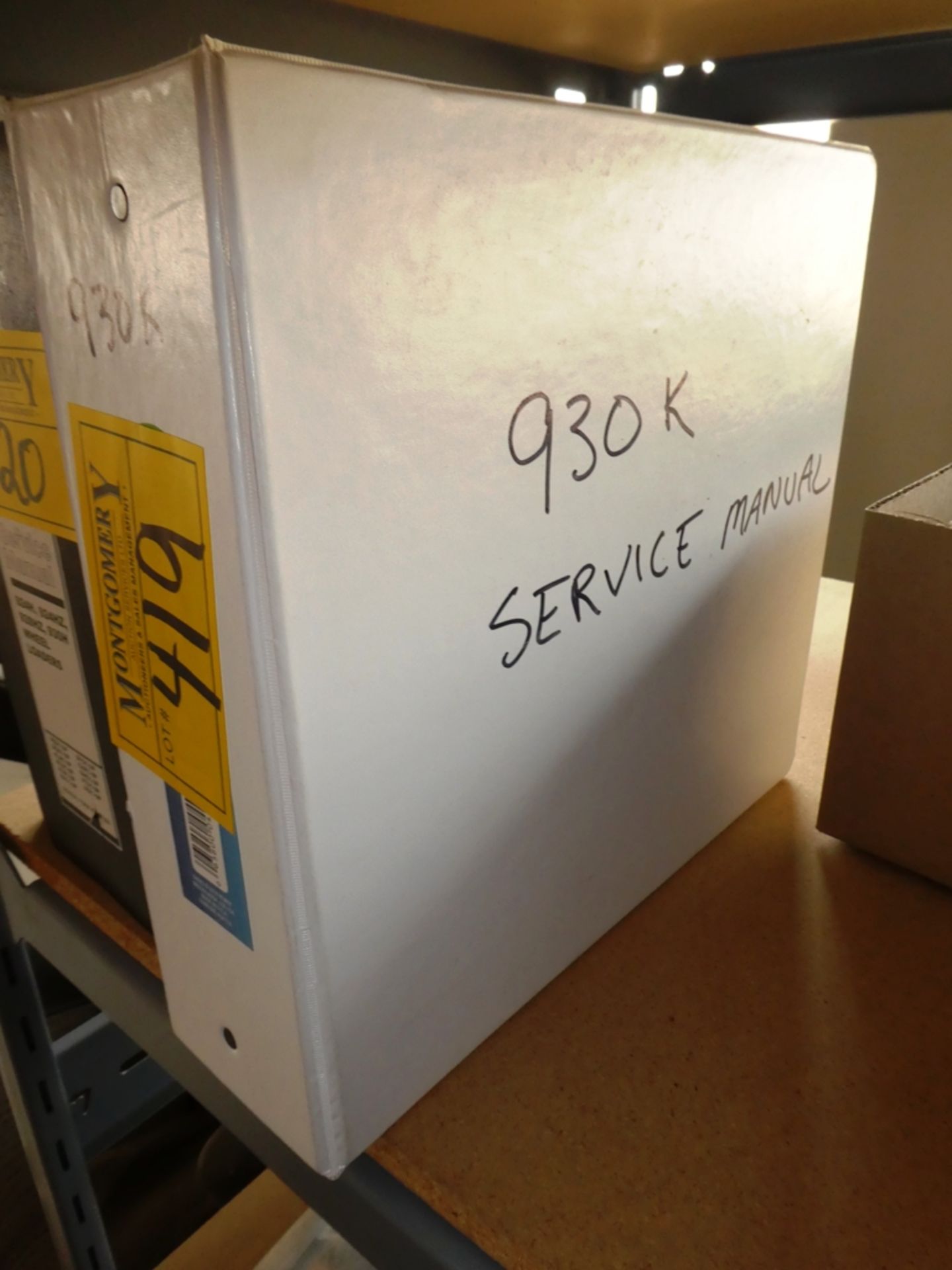 CAT 930K SERVICE MANUAL - REPRINT