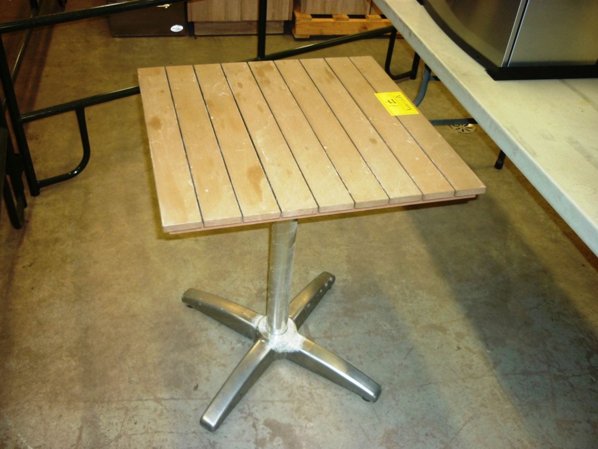 24"X24" SP RESTAURANT TABLE W/TILTING TOP - Image 2 of 2