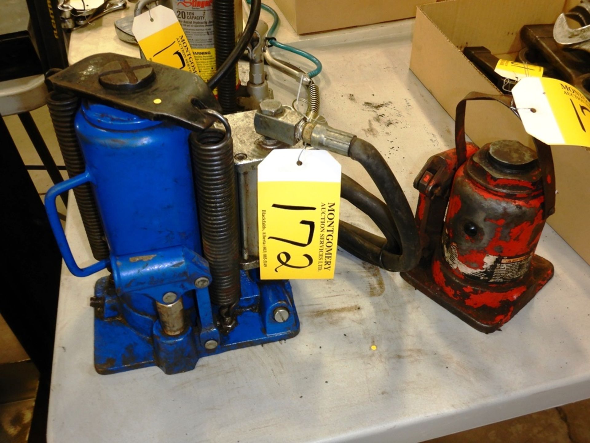 PF 12TON HYDRAULIC/AIR JACK