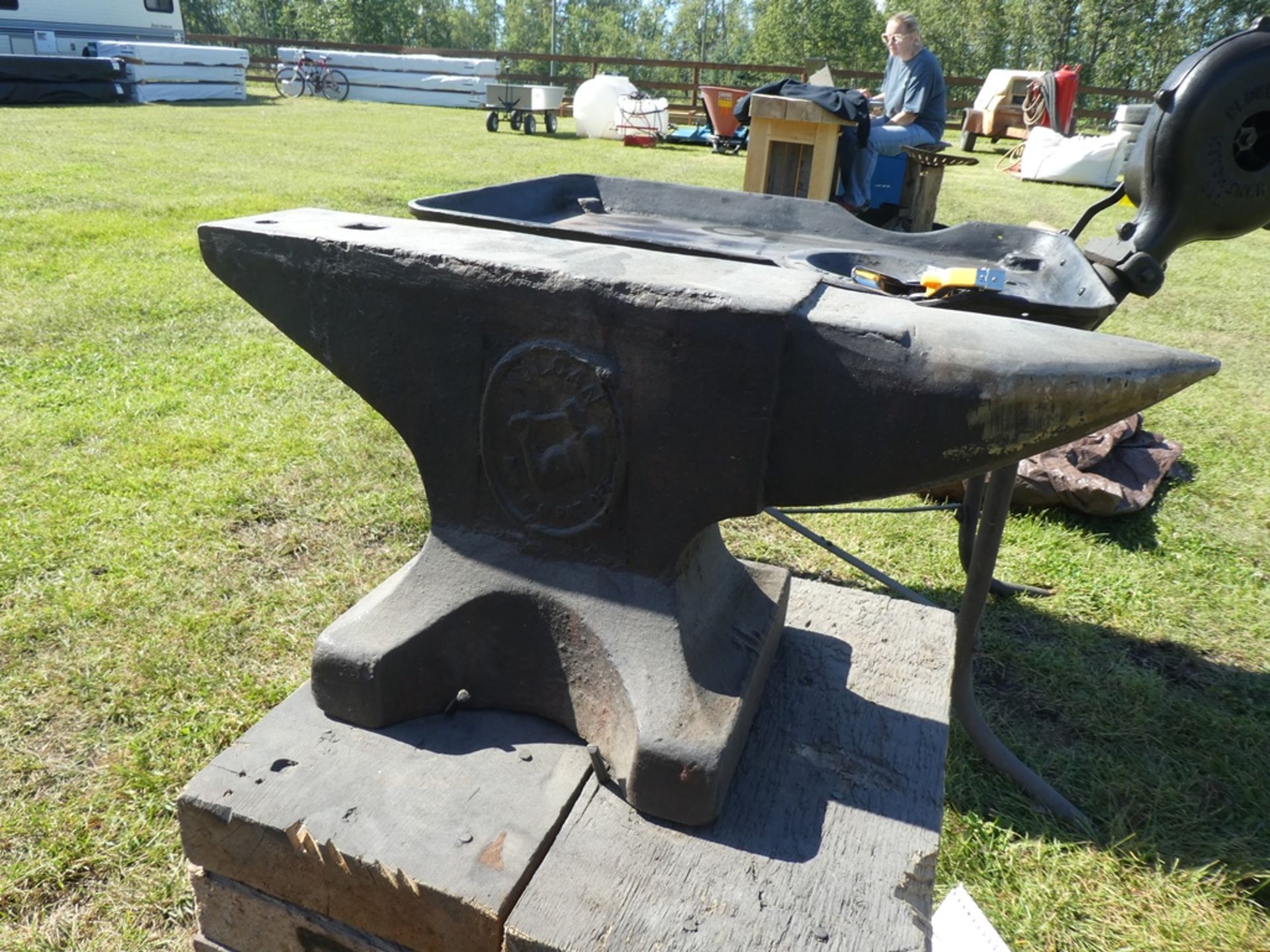 VULCAN 150LB BLACKSMITH ANVIL - Image 3 of 5