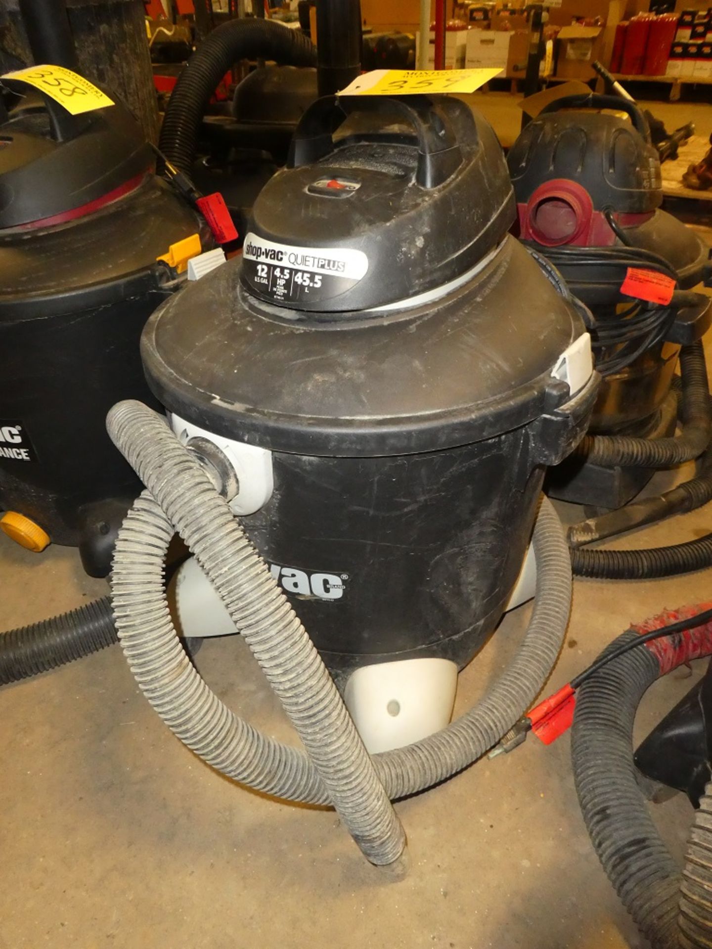 SHOP VAC QUIET PLUS SHOP VAC - 12 GAL