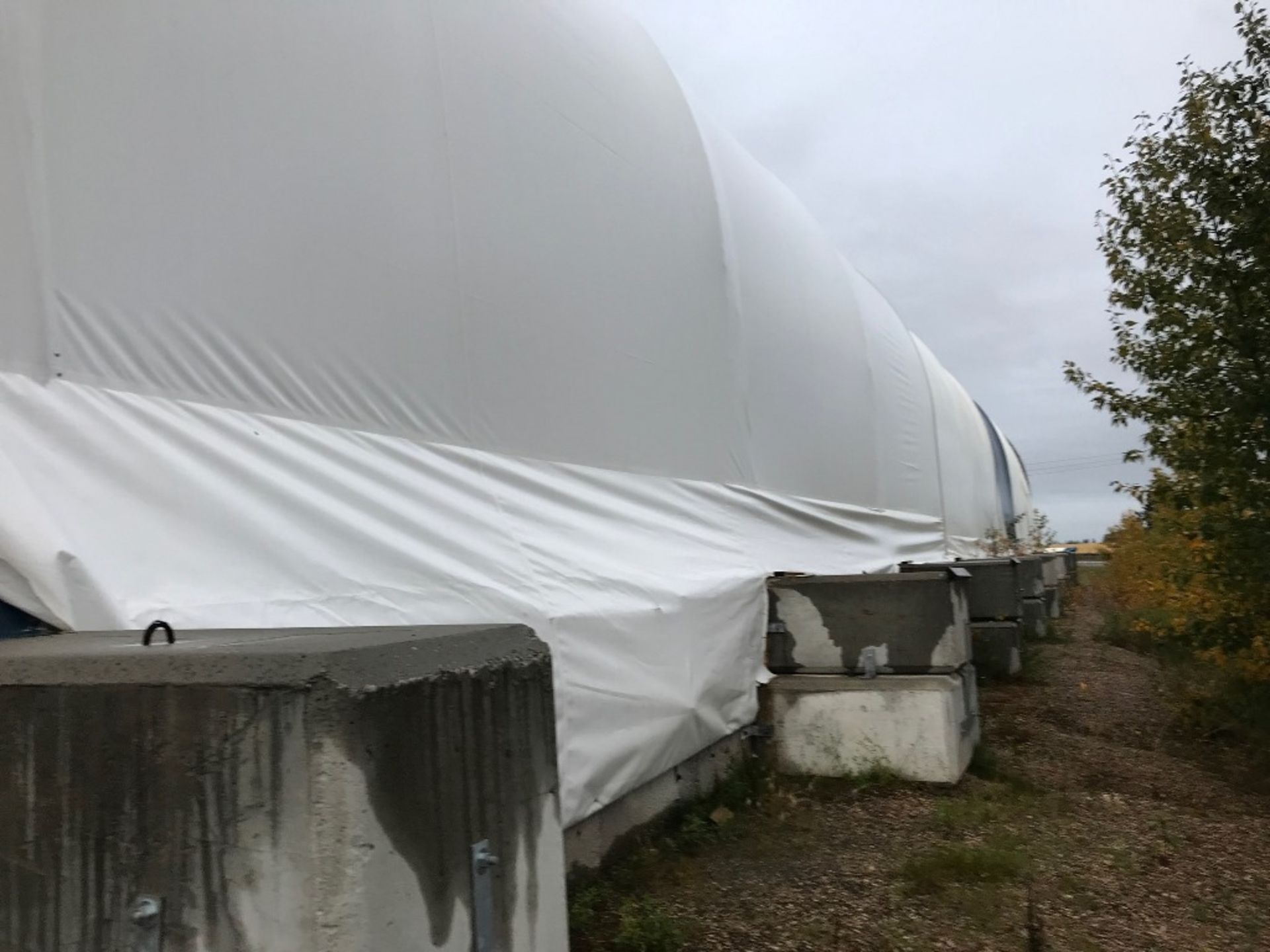 2006 PAVILION 74'X 197' TARP STORAGE SHELTER/BUILDING - Image 3 of 17