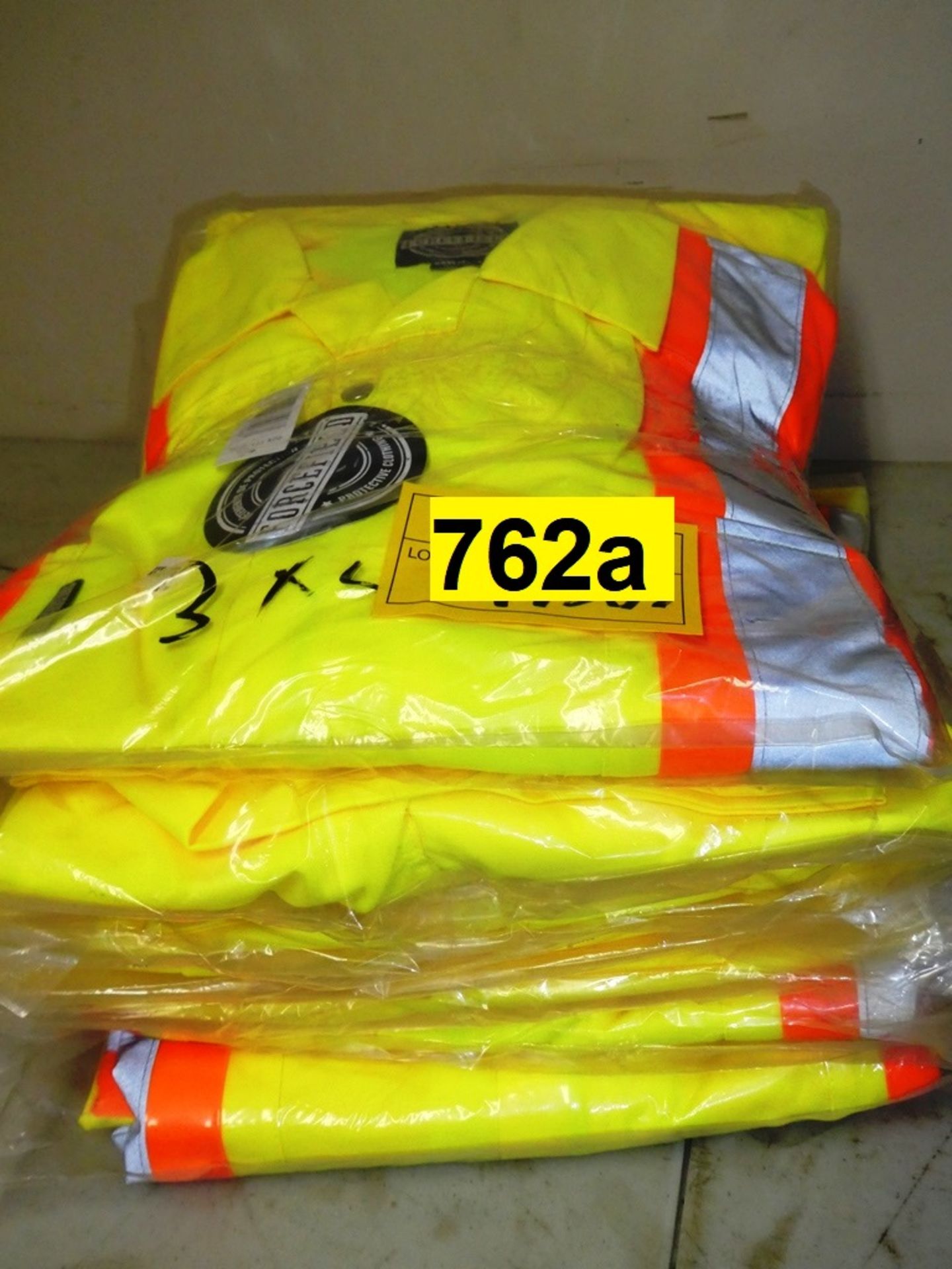 8 PR FORCEFIELD TRAFFIC COVERALLS SIZE XXXL