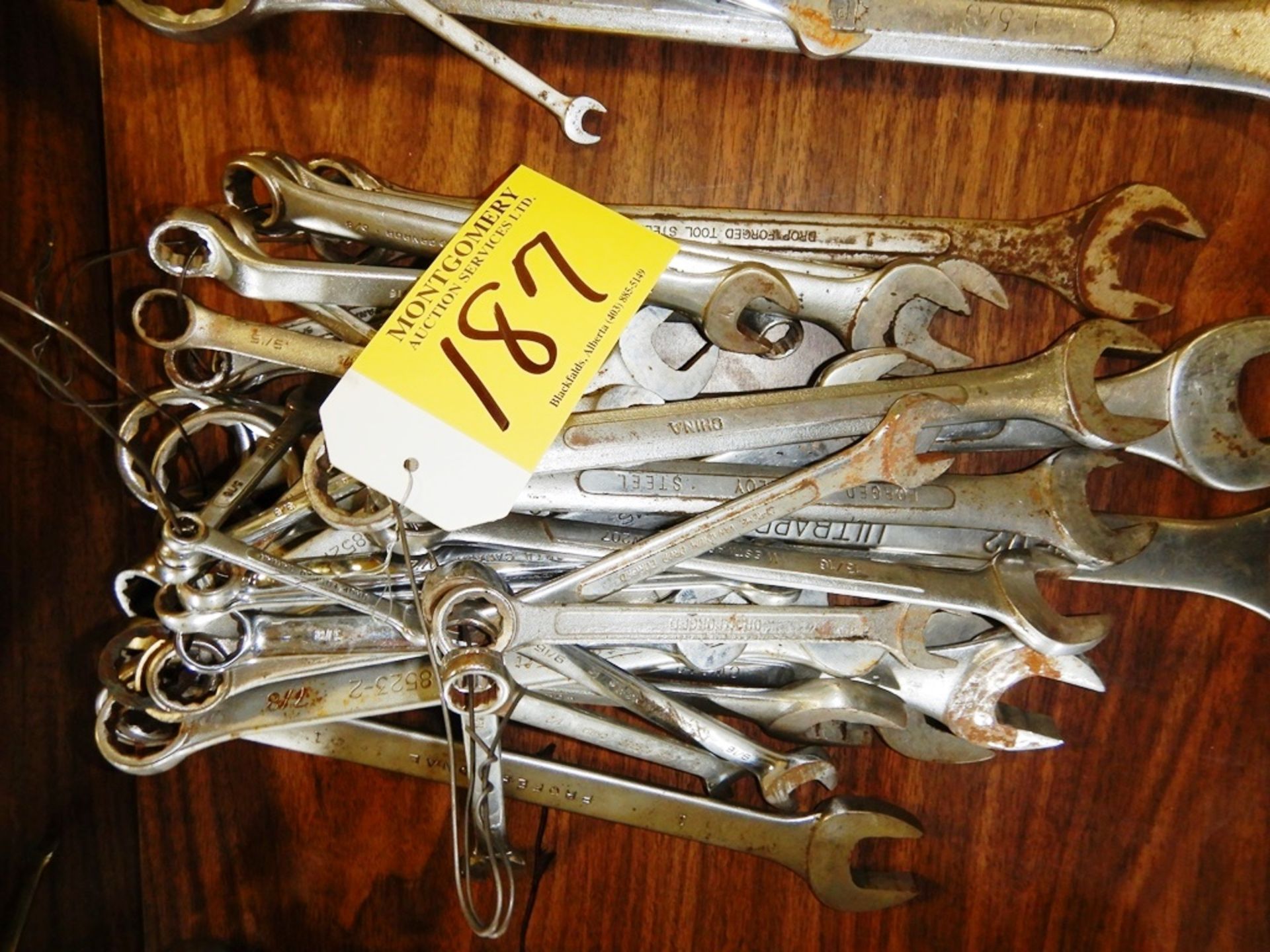 L/O ASSORTED COMBINATION WRENCHES