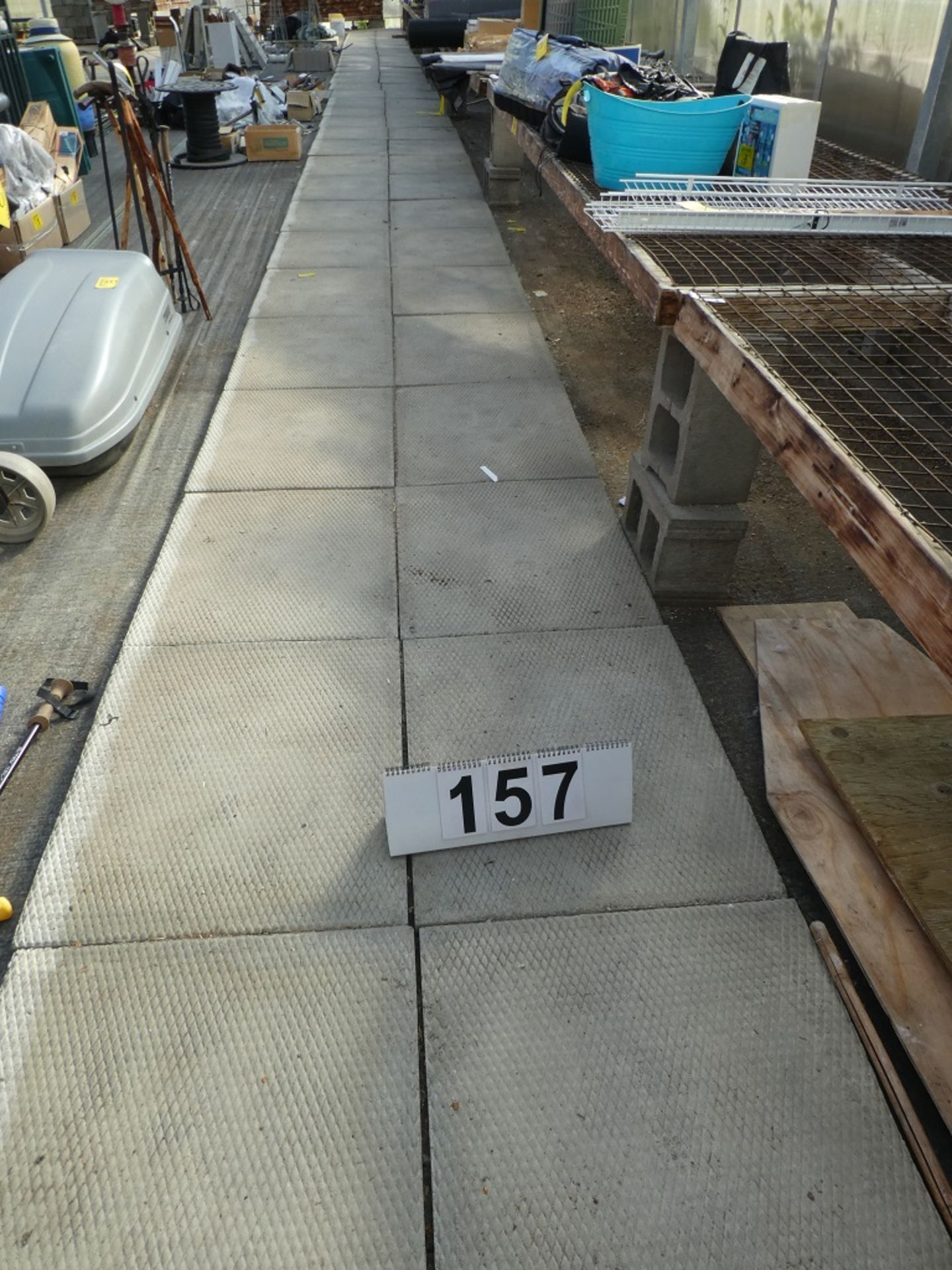 L/O SIDEWALK PADS - APPROX. 88