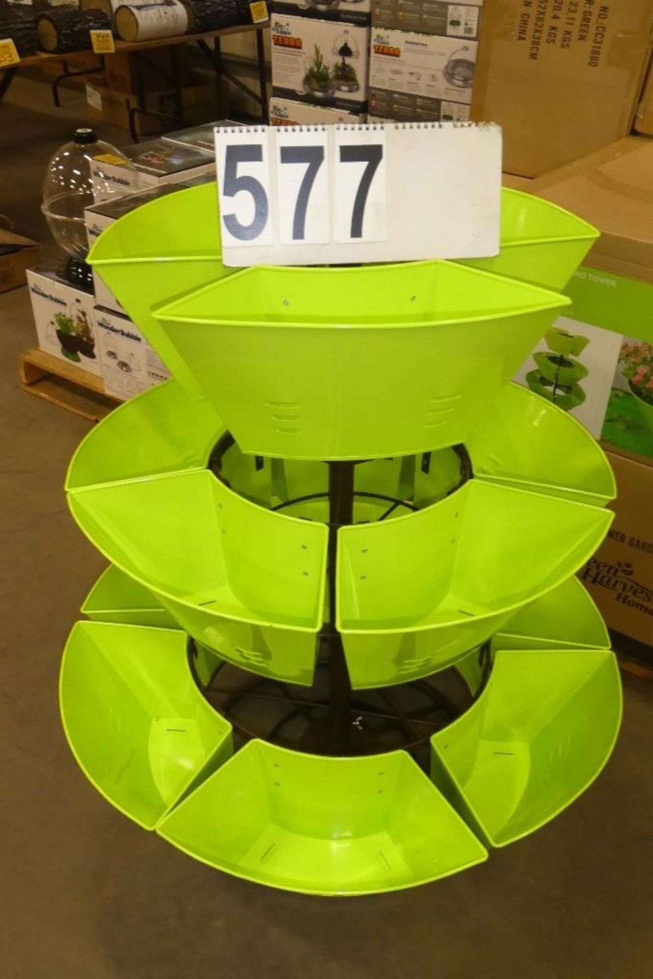 GREEN HARVEST 3-TIER ROUND TOWER GARDEN