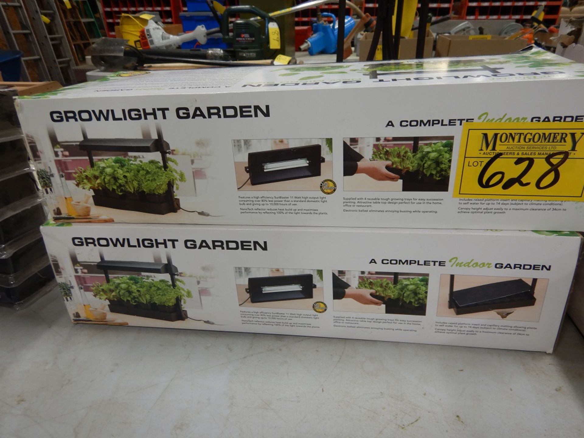 2-SUN BLASTER GROWLIGHT INDOOR GARDEN SETS