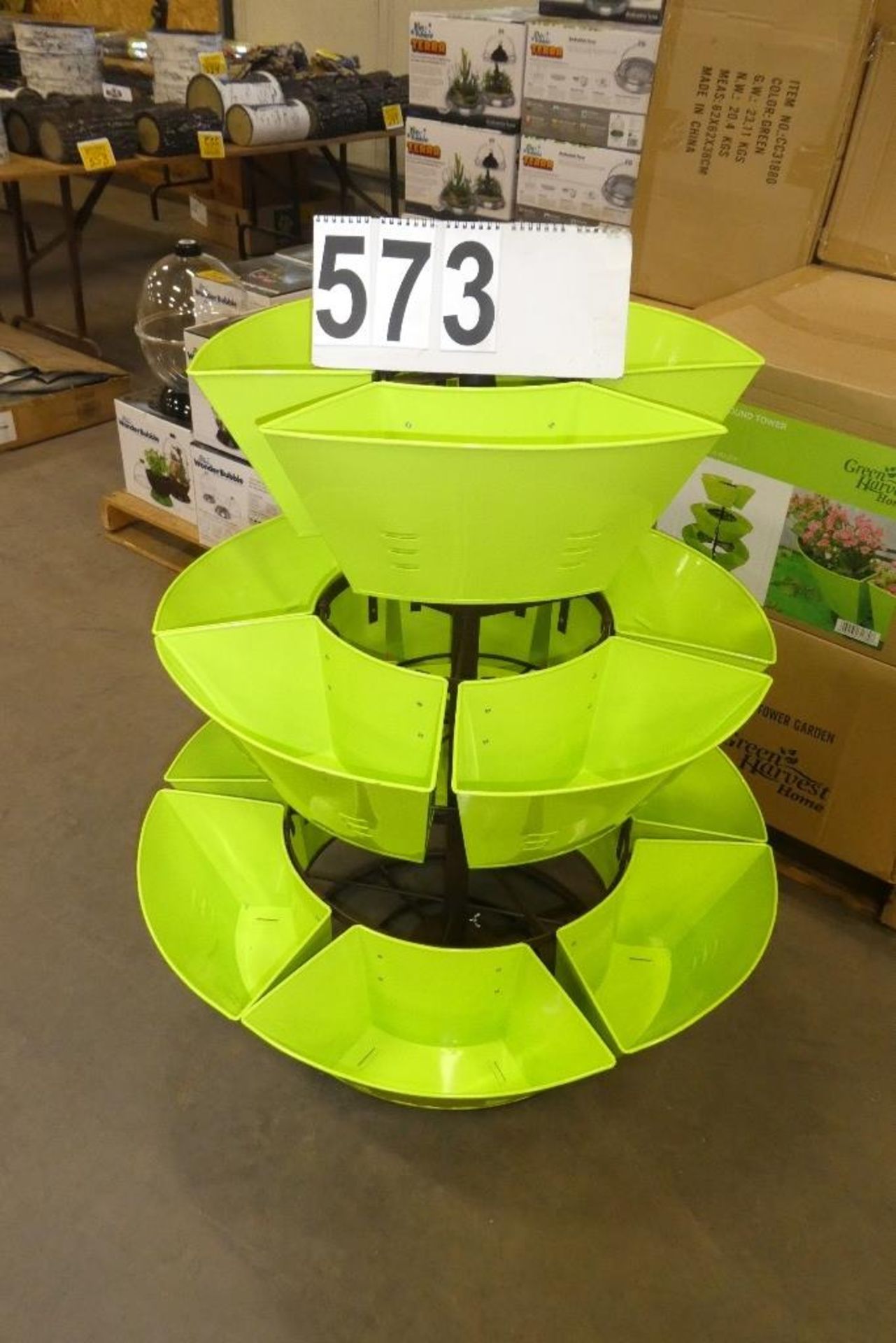 GREEN HARVEST 3-TIER ROUND TOWER GARDEN