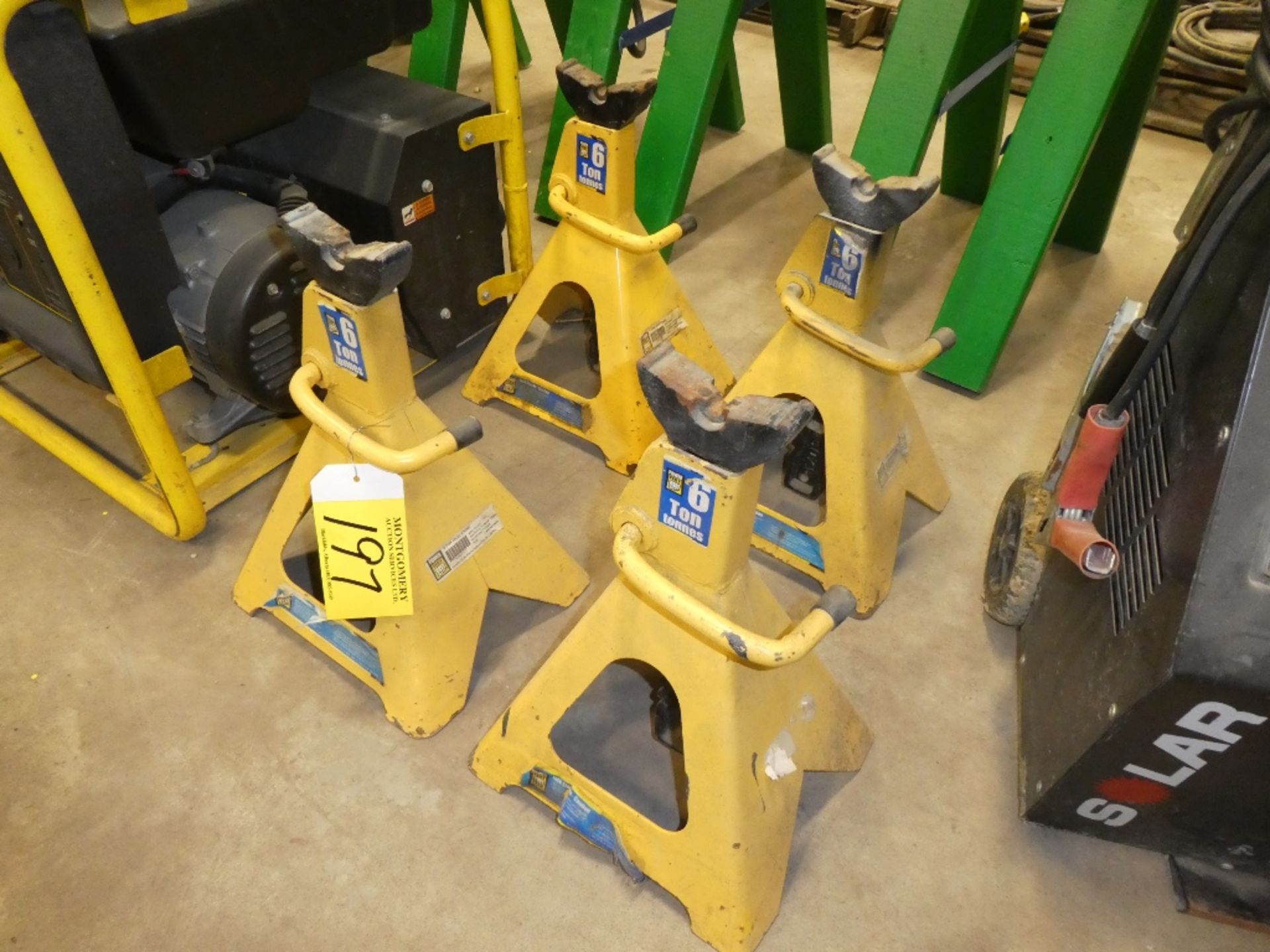 4 - PF 6 TON JACK STANDS