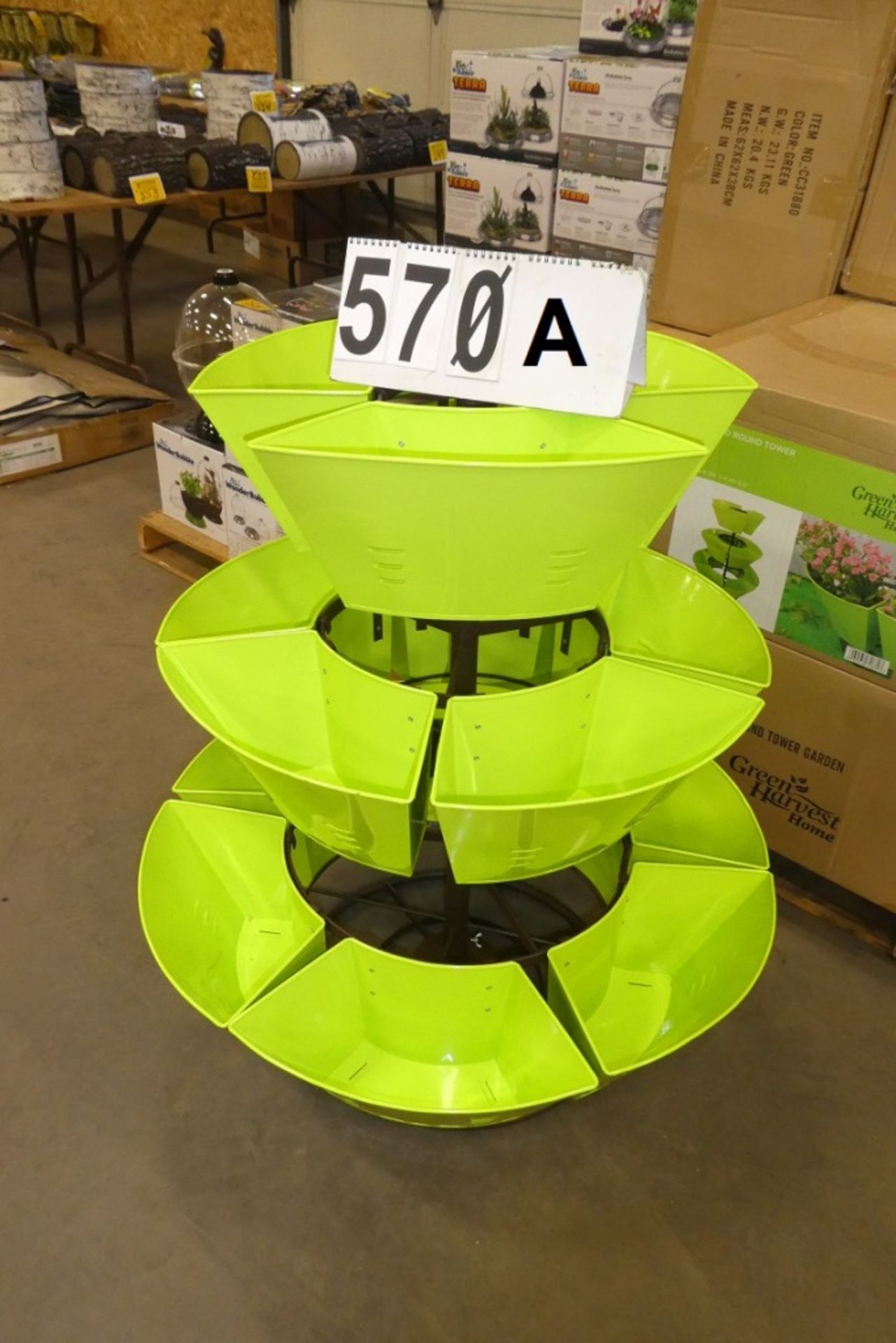 GREEN HARVEST 3-TIER ROUND TOWER GARDEN