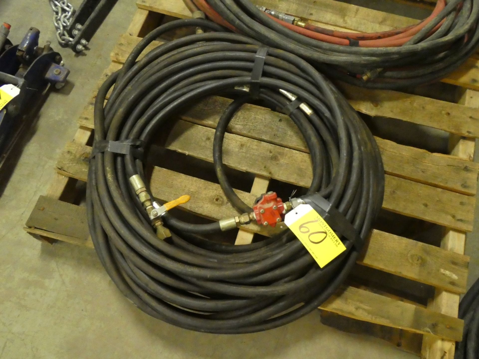 L/O LPG LINE HOSE W/ REGULATOR & SHUT OFF VALVE